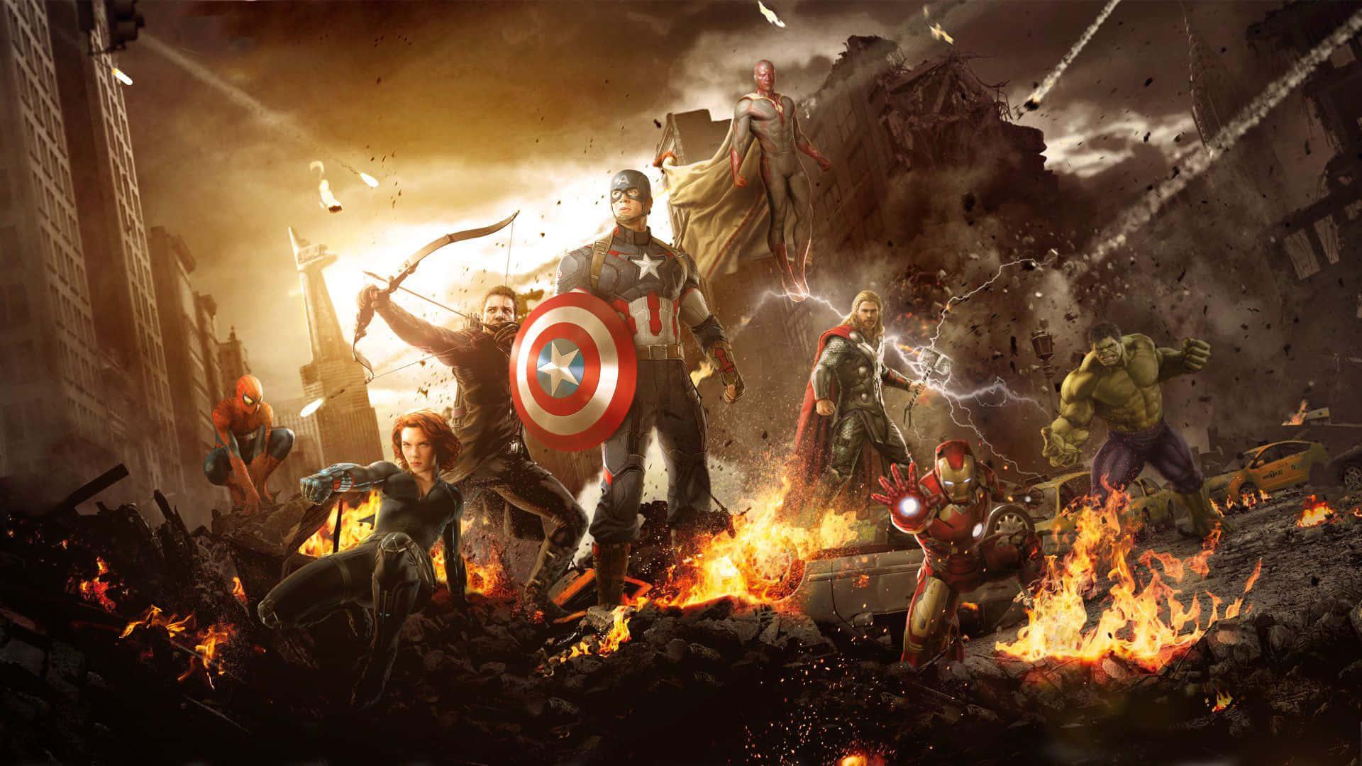 Heroes Assemble - The Marvel Universe Unites — 1920x1080 wallpaper
