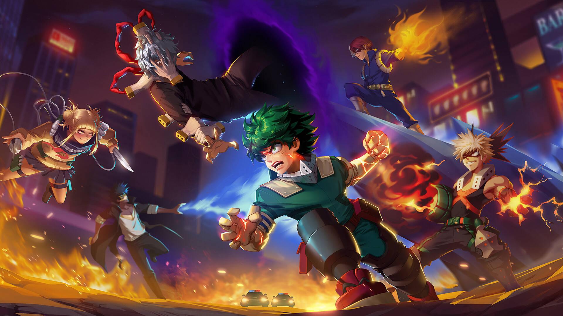 Heroes in Training - My Hero Academia — 1920x1080 wallpaper