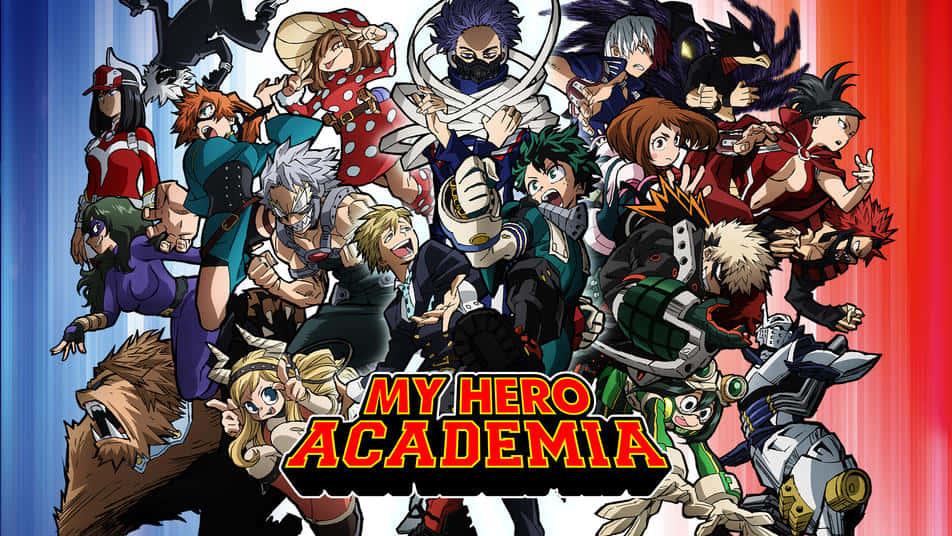 Heroes Never Quit - My Hero Academia — 952x536 wallpaper