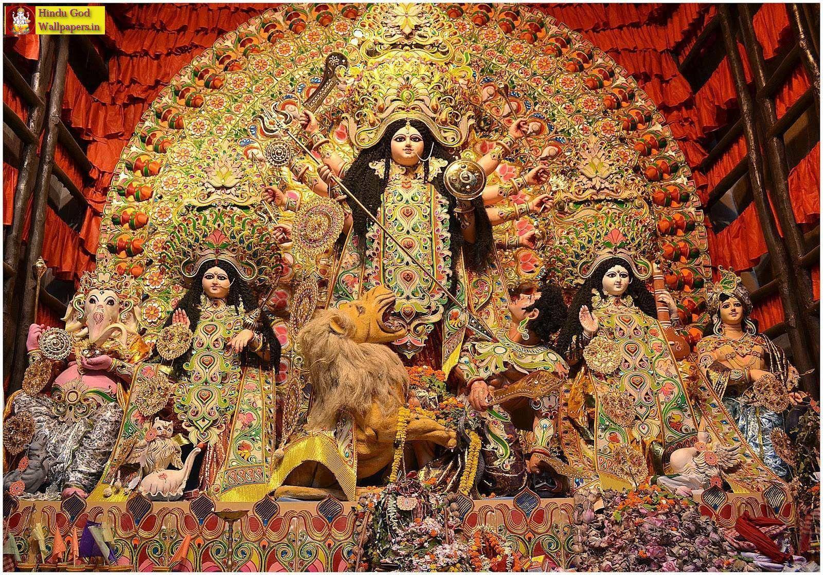 Hindu God Durga Festival — 1600x1119 wallpaper