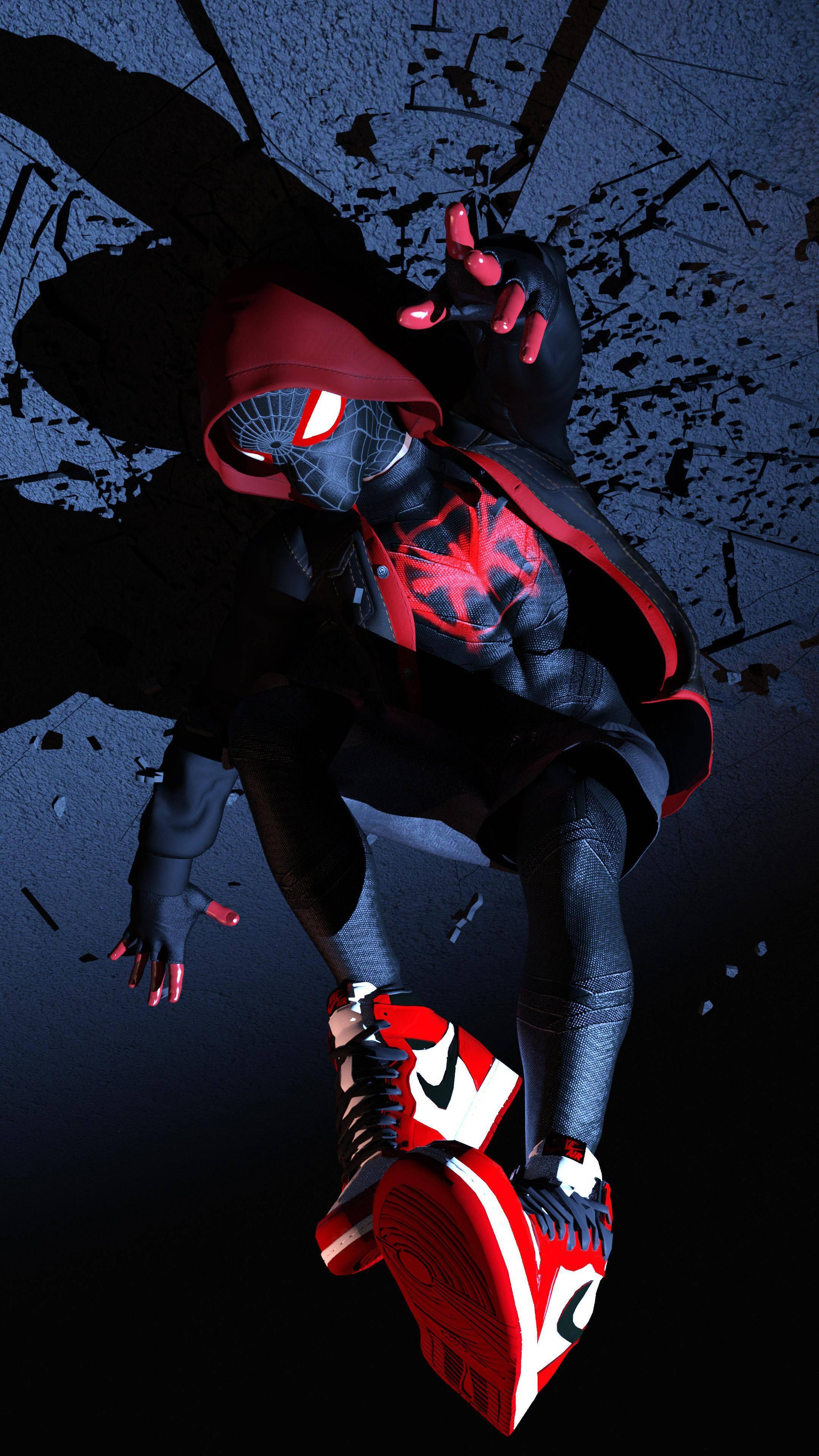 Hip Spider Man Mobile — 2160x3840 wallpaper
