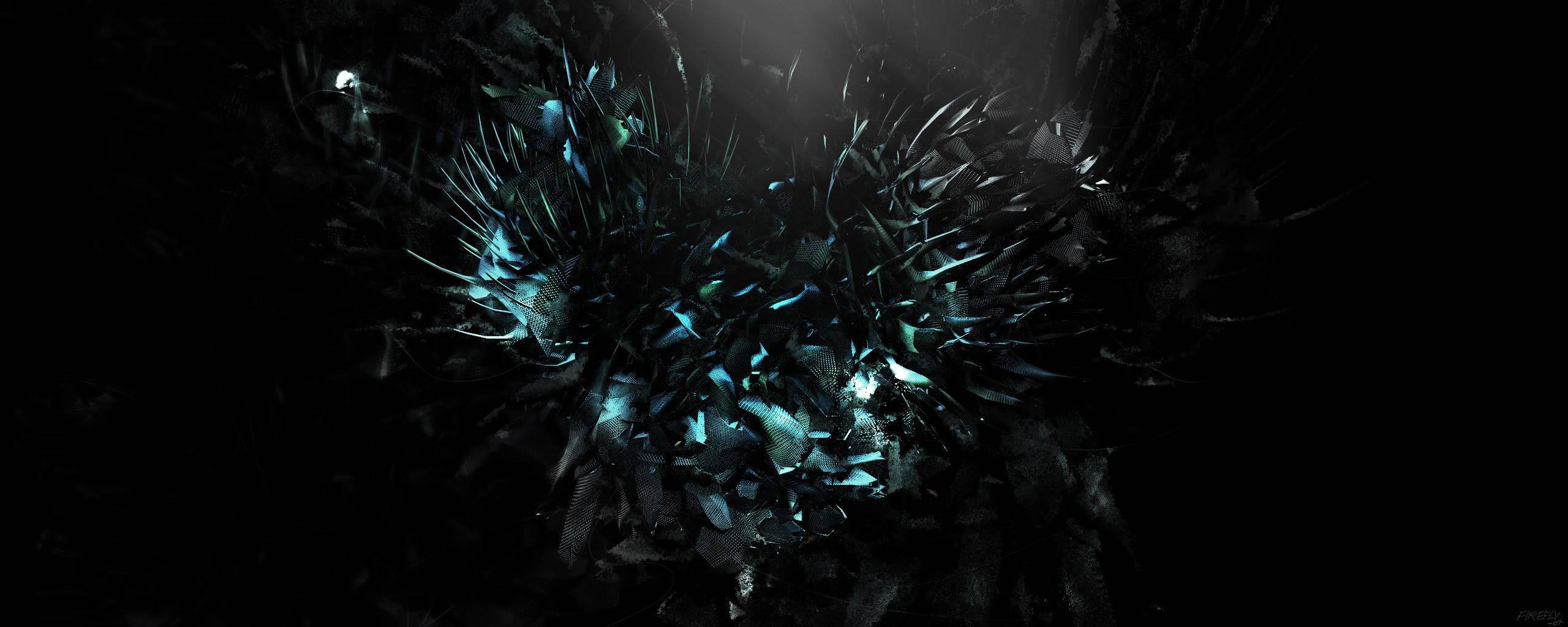 His and Her Personal Space — 2560x1024 wallpaper
