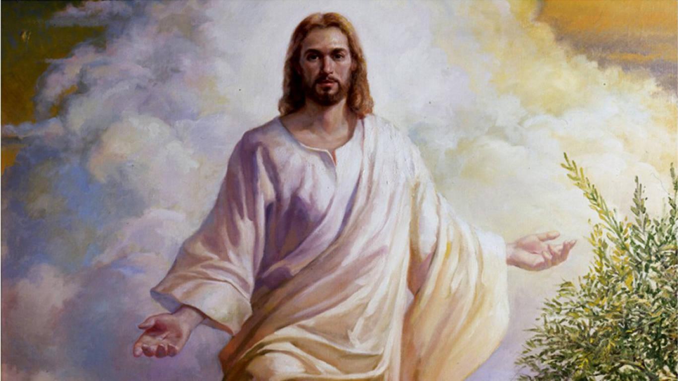 His Holiness, Jesus Christ — 1366x768 wallpaper
