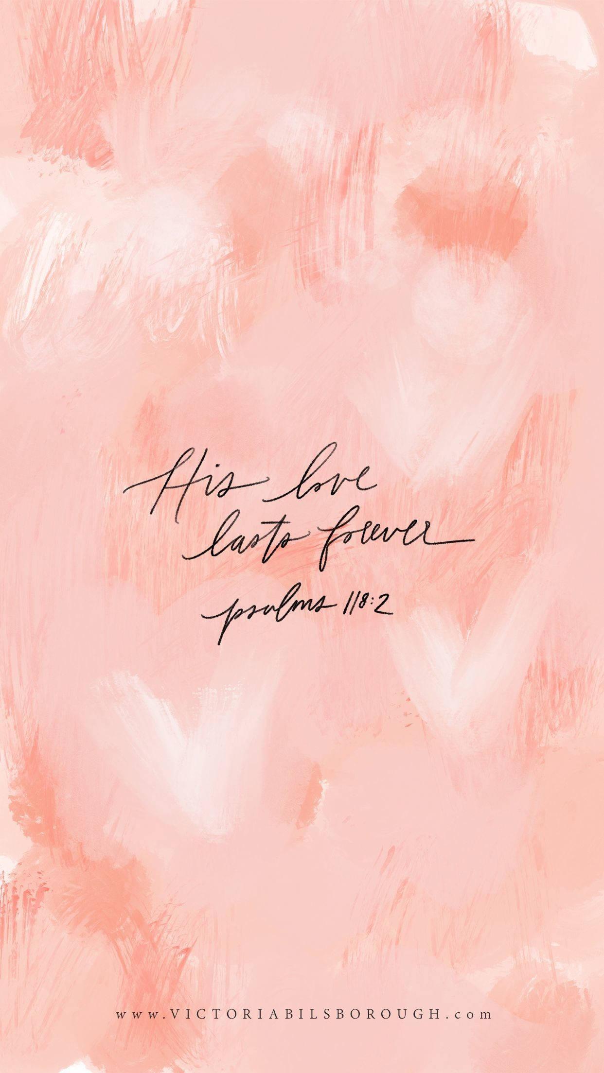 His love is forever — 1242x2208 wallpaper