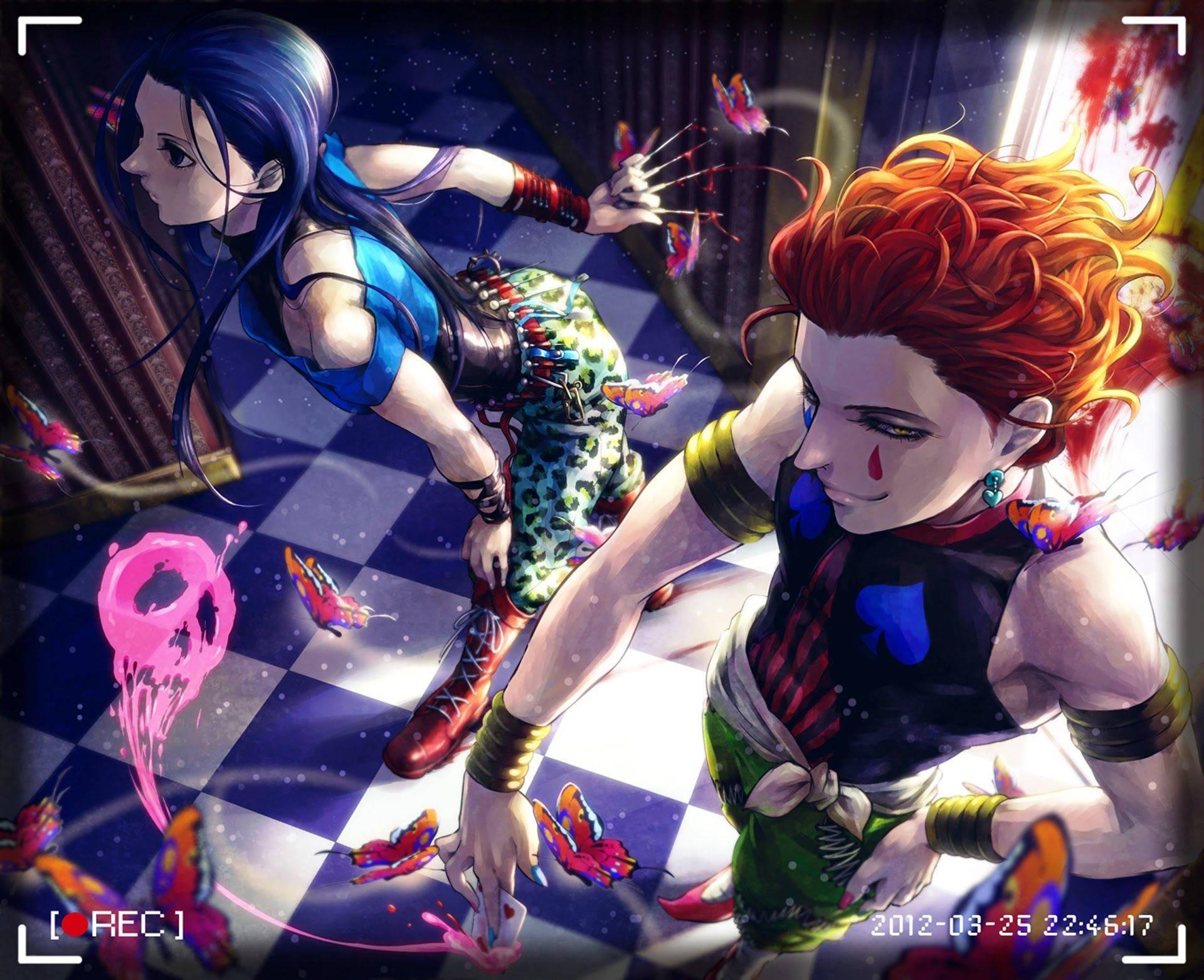 Hisoka and Illumi from anime Hunter X Hunter — 1920x1562 wallpaper