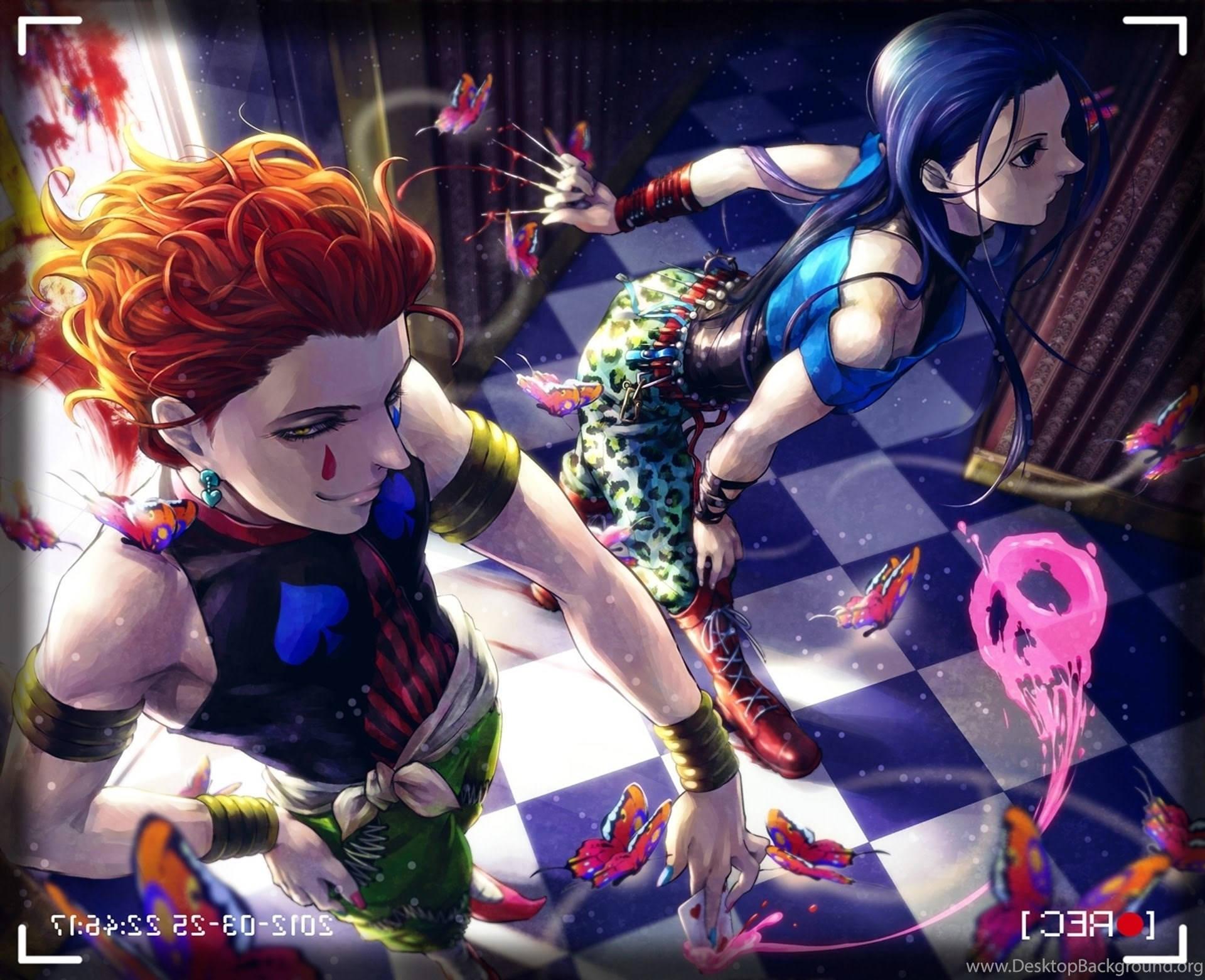 Hisoka and Illumi Zoldyck in Hunter X Hunter — 1920x1562 wallpaper