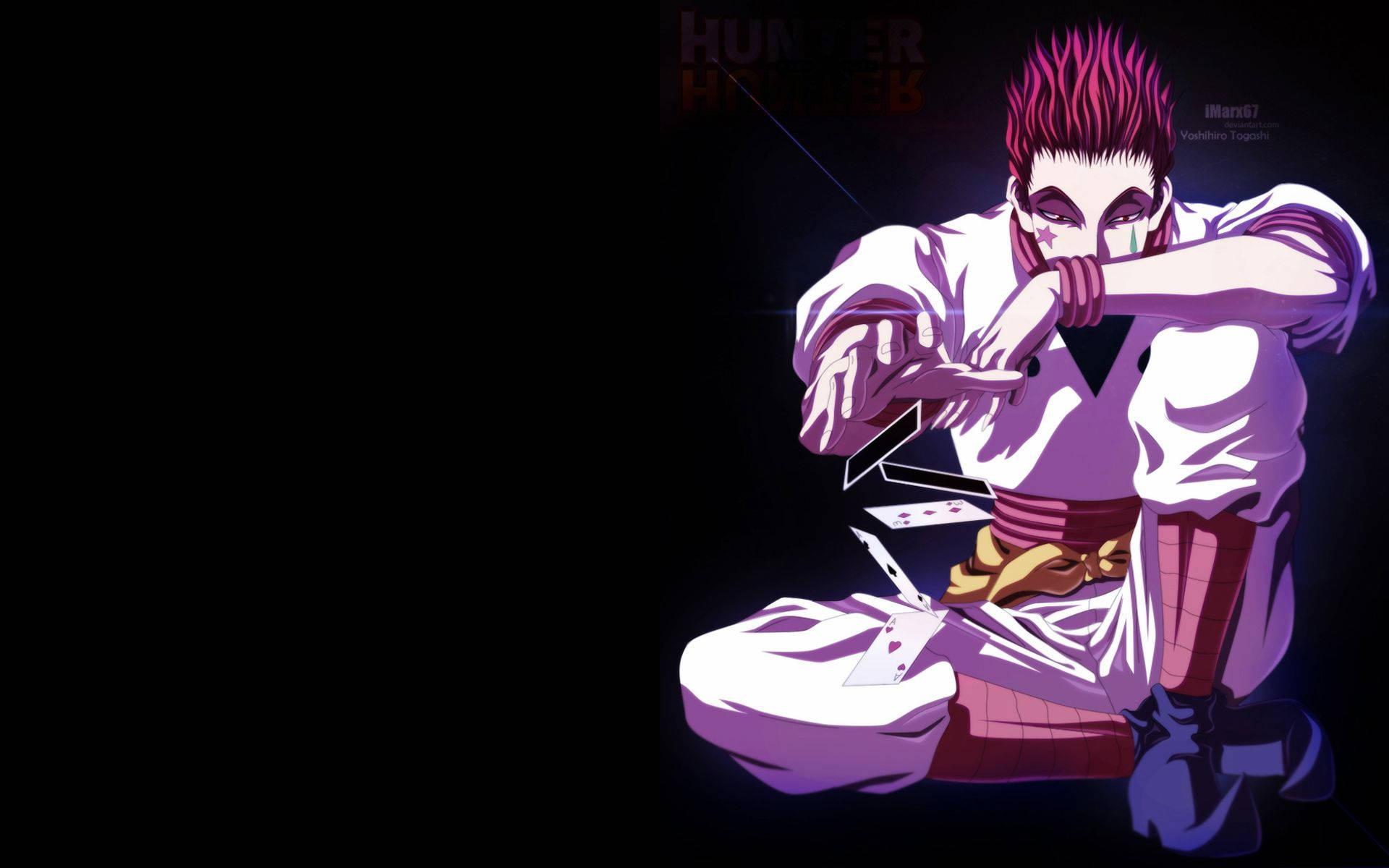 Hisoka Play His Grand Card Game — 1920x1200 wallpaper