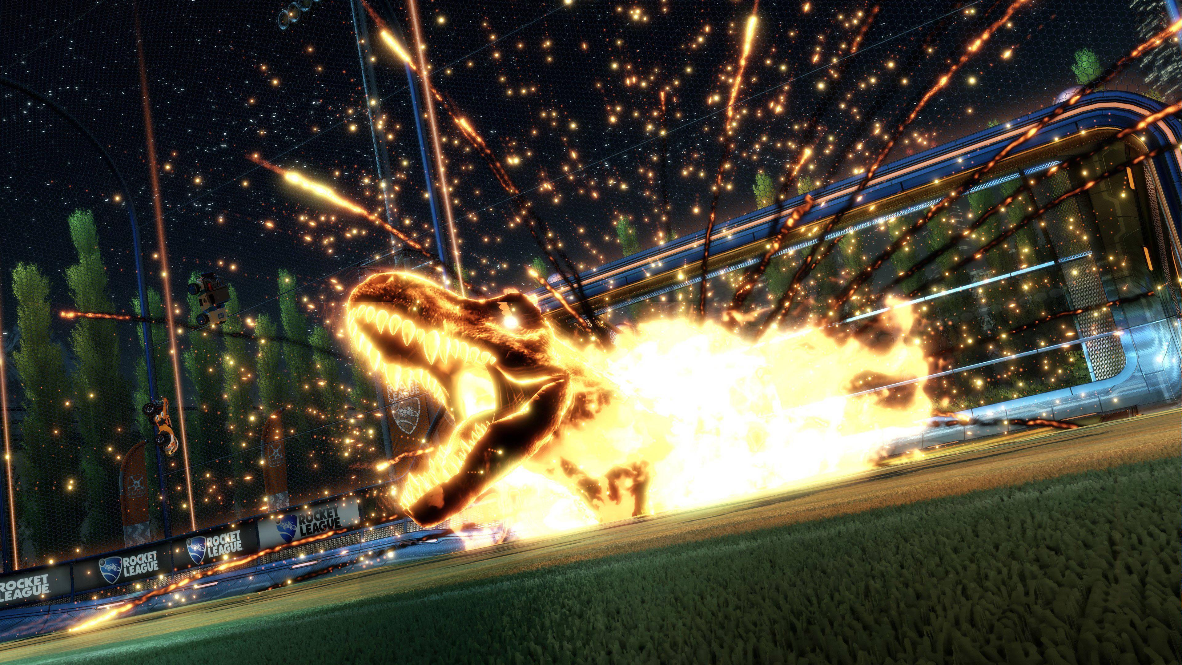 Hit the Boost and Take Flight in Rocket League — 3840x2160 wallpaper