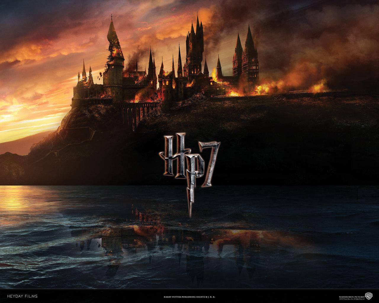 Hogwarts at Dusk — 1280x1024 wallpaper