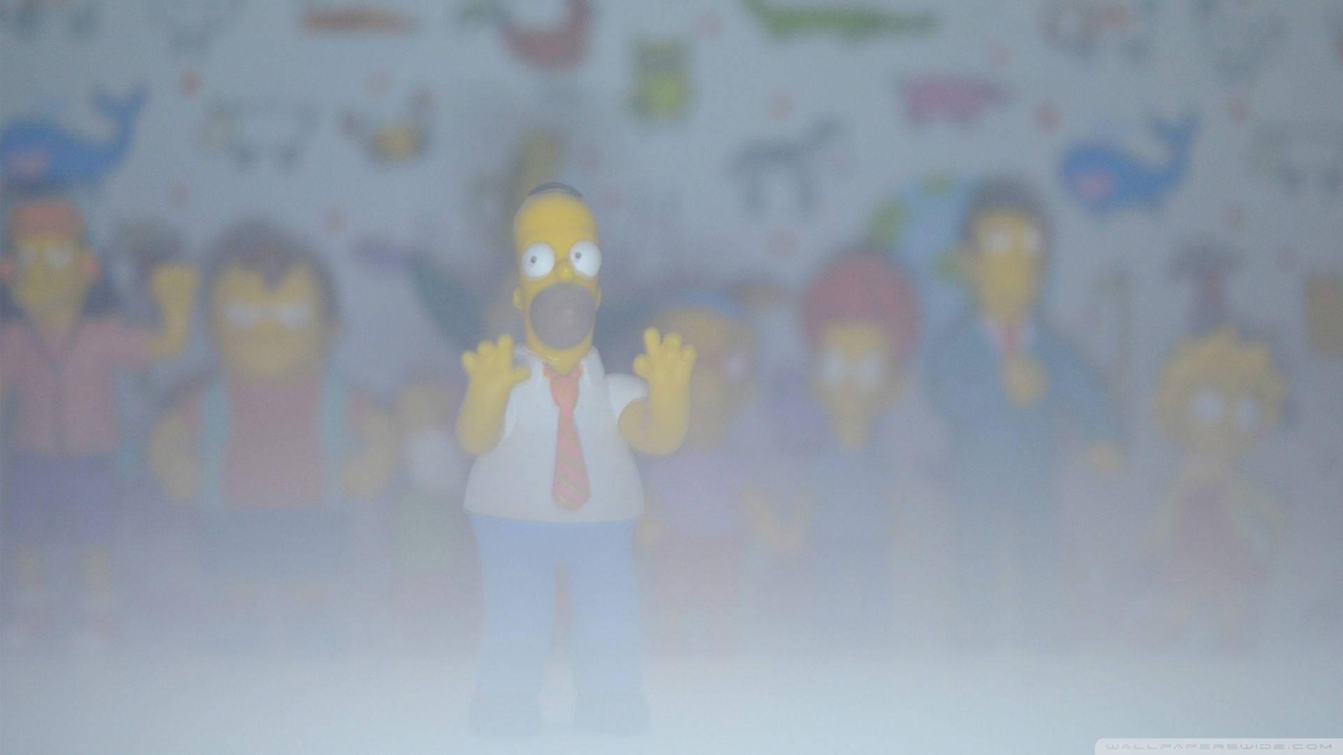 Homer Simpson Action Figure — 1920x1080 wallpaper
