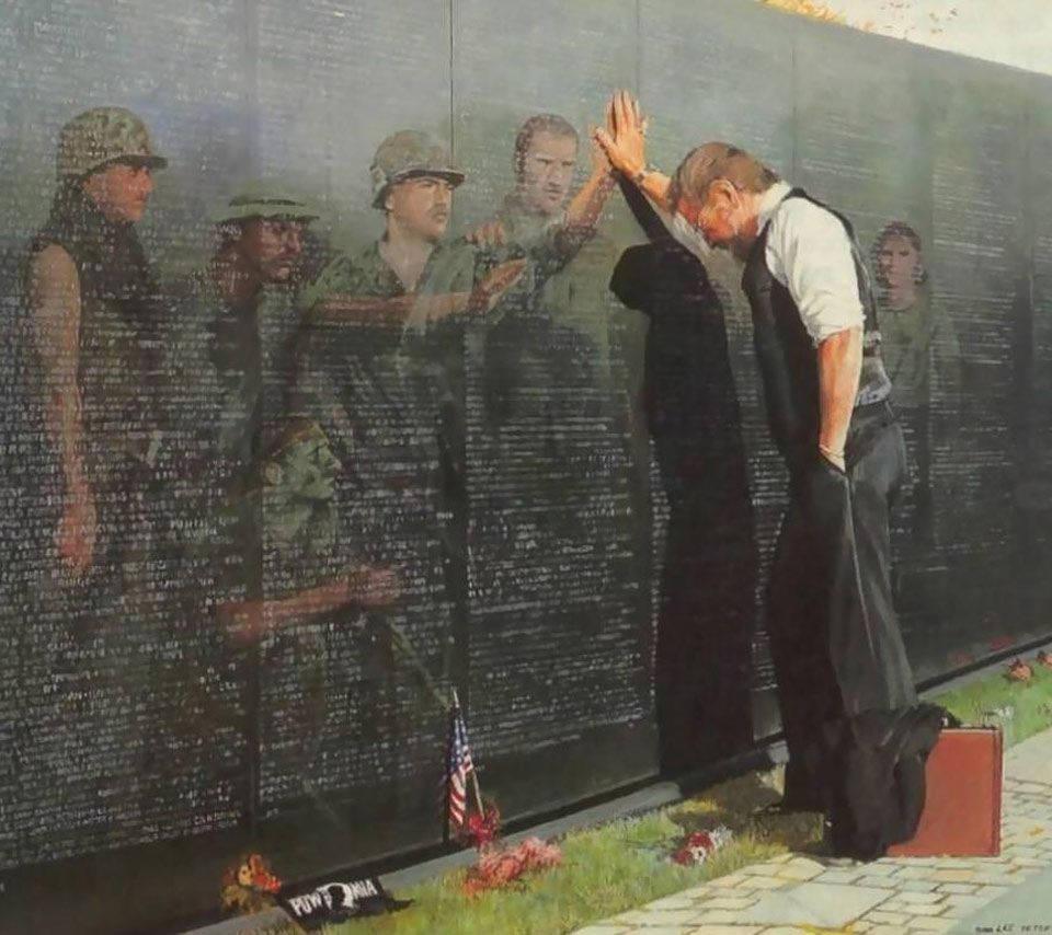 Honoring All Who Served: A Tribute to Our Vietnam Veterans on Memorial Day — 960x854 wallpaper