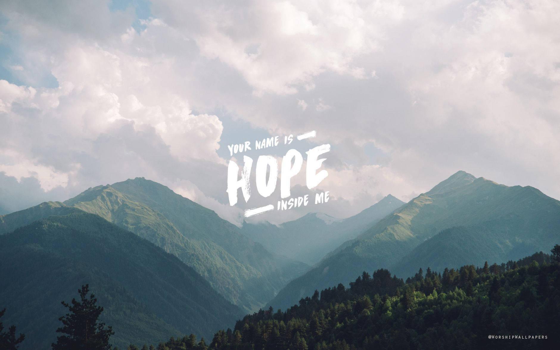 Hope Mountain Aesthetic Laptop — 1880x1175 wallpaper