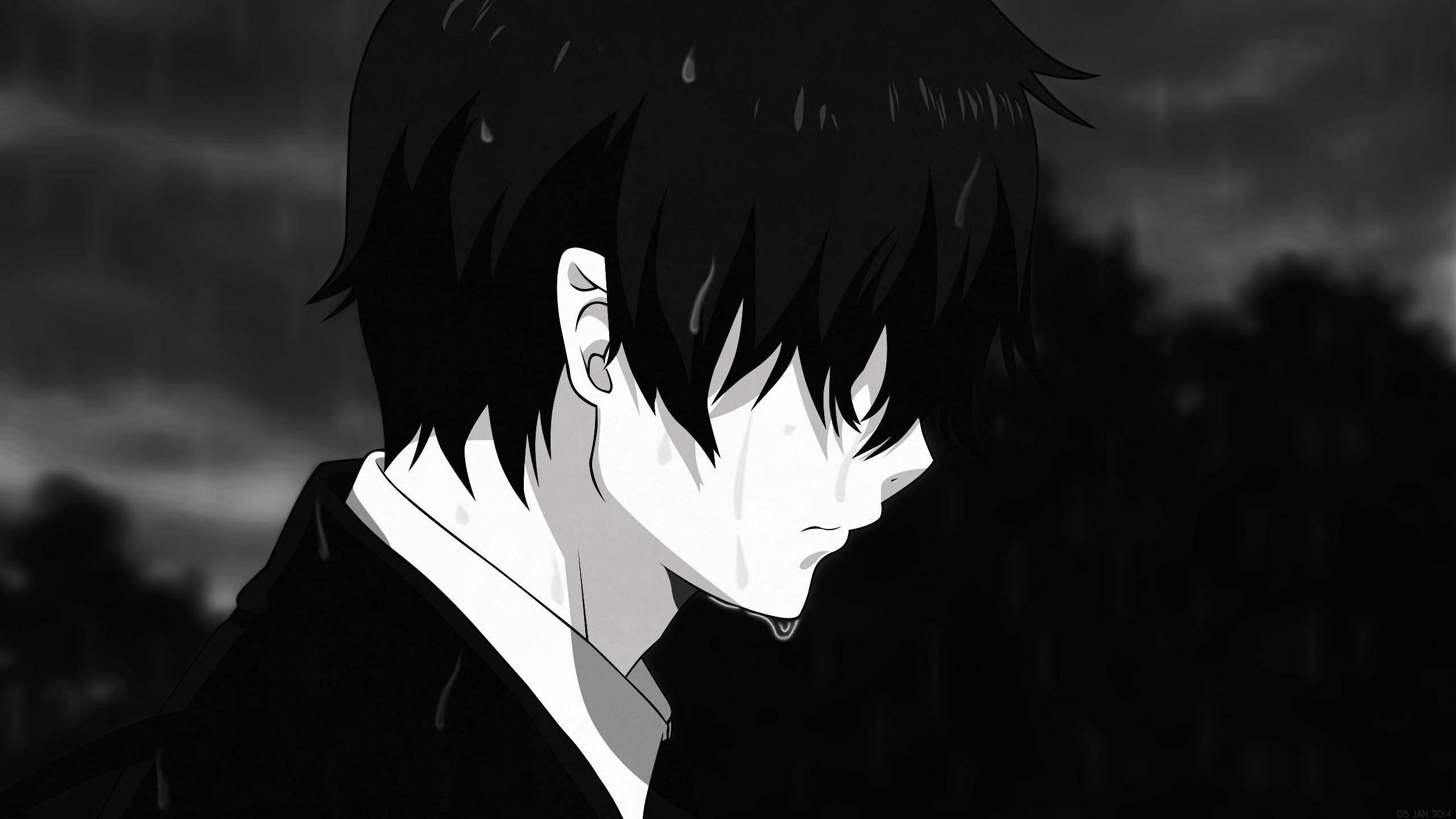 Hopeless Sad Boy — 2560x1440 wallpaper