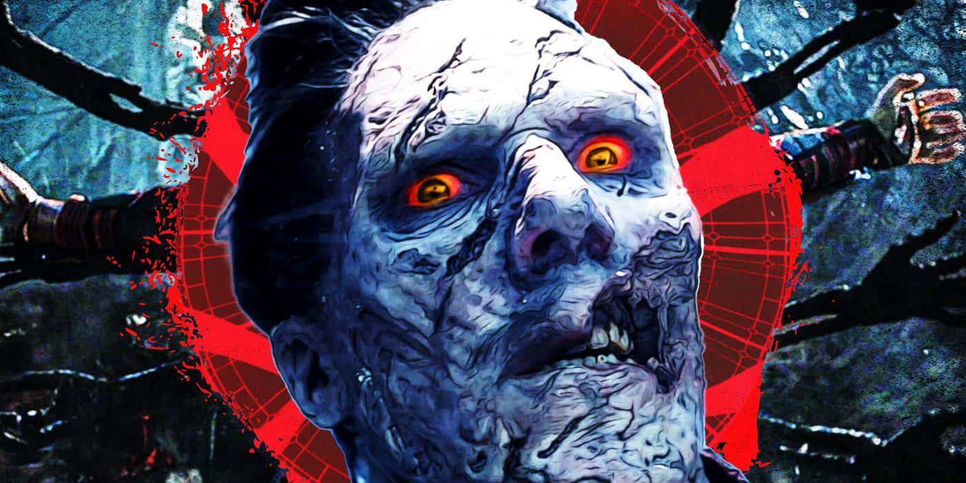 Horror Red Eyed Zombie Picture — 1400x700 wallpaper