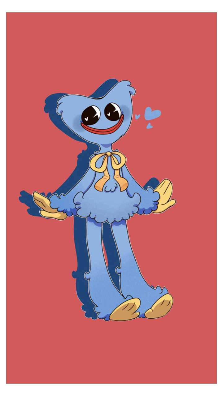 Huggy Wuggy Adorable Drawing — 720x1280 wallpaper