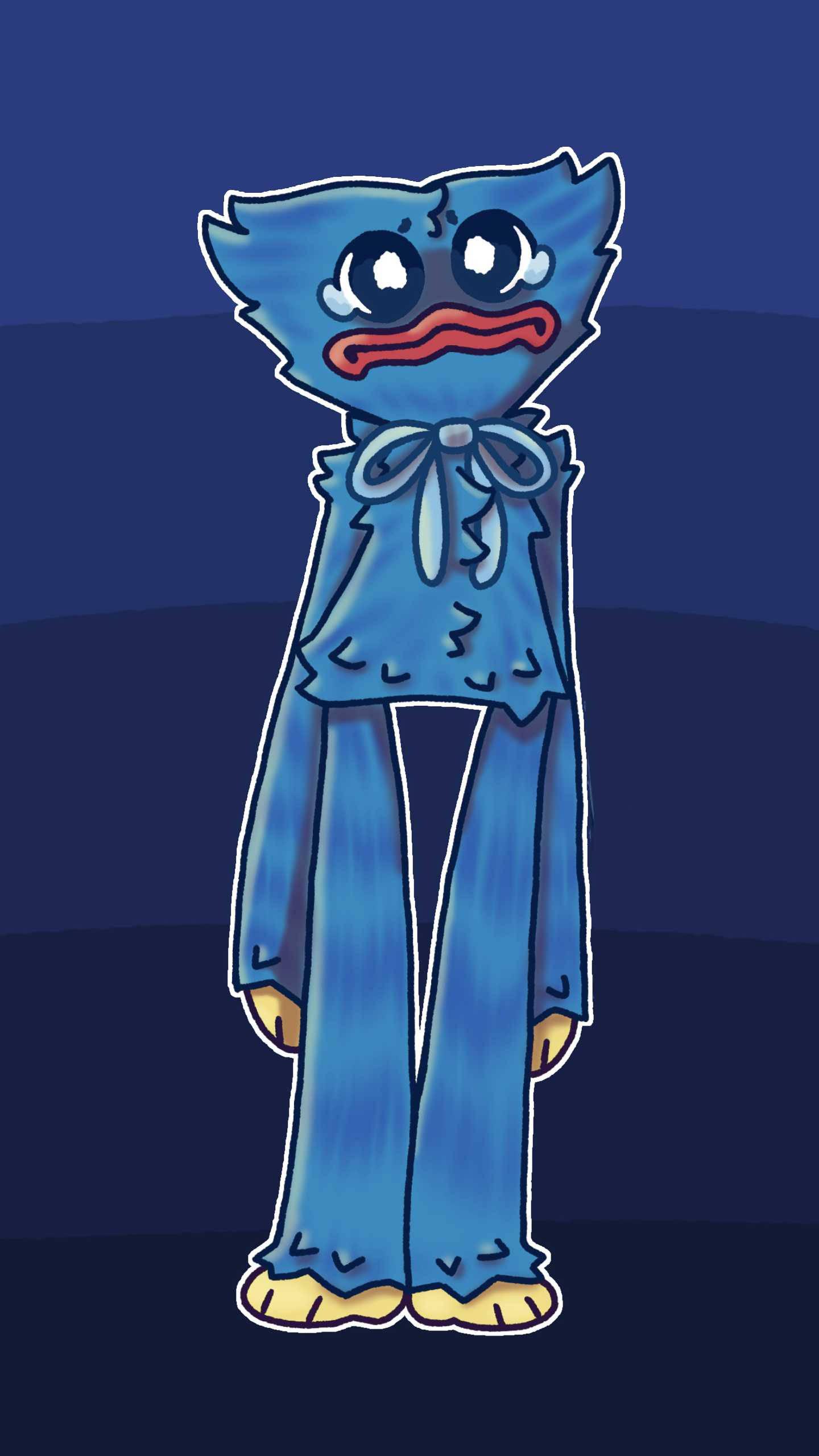 Huggy Wuggy Crying — 1440x2560 wallpaper