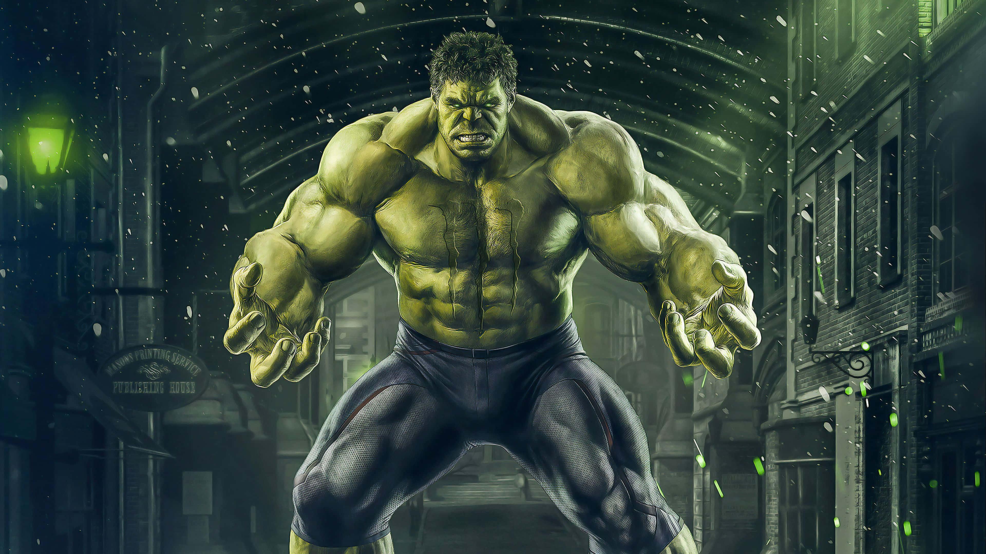 Hulk Unleashed — 3840x2160 wallpaper