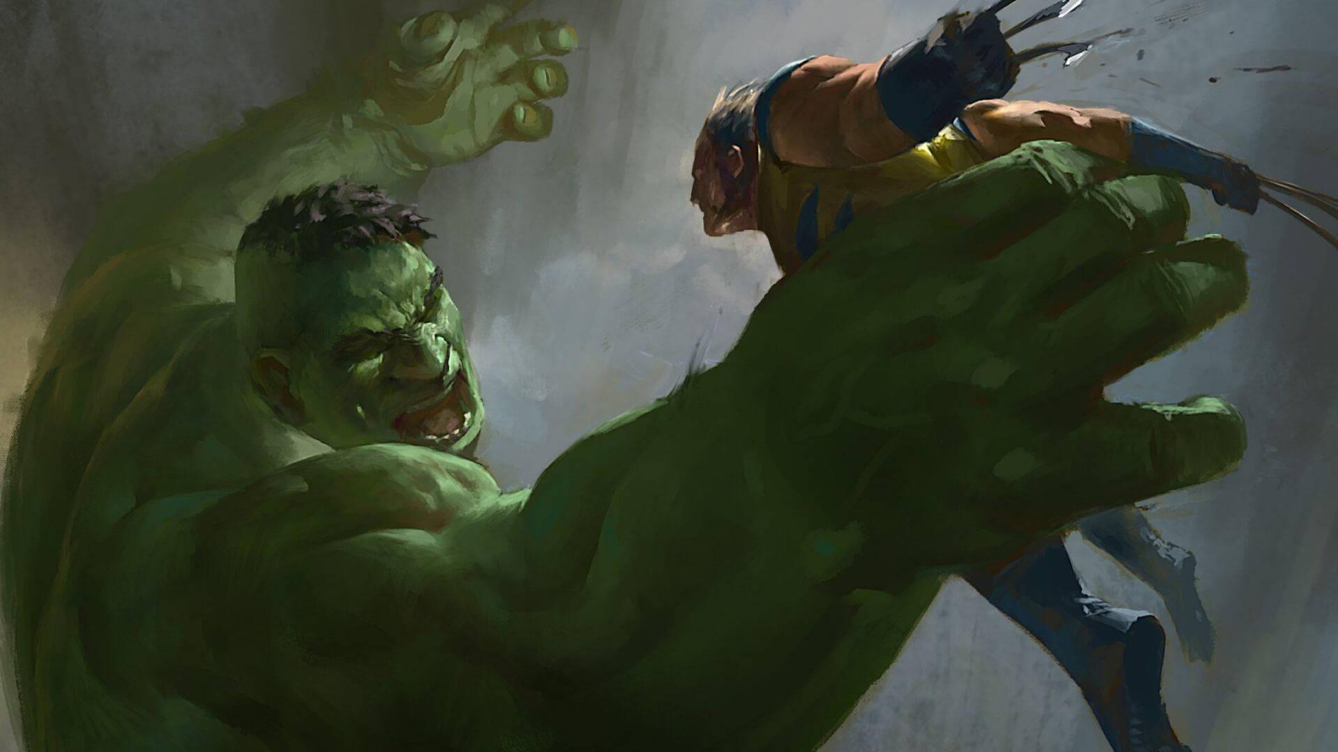 Hulk Vs. Wolverine Marvel Multiverse — 1920x1080 wallpaper