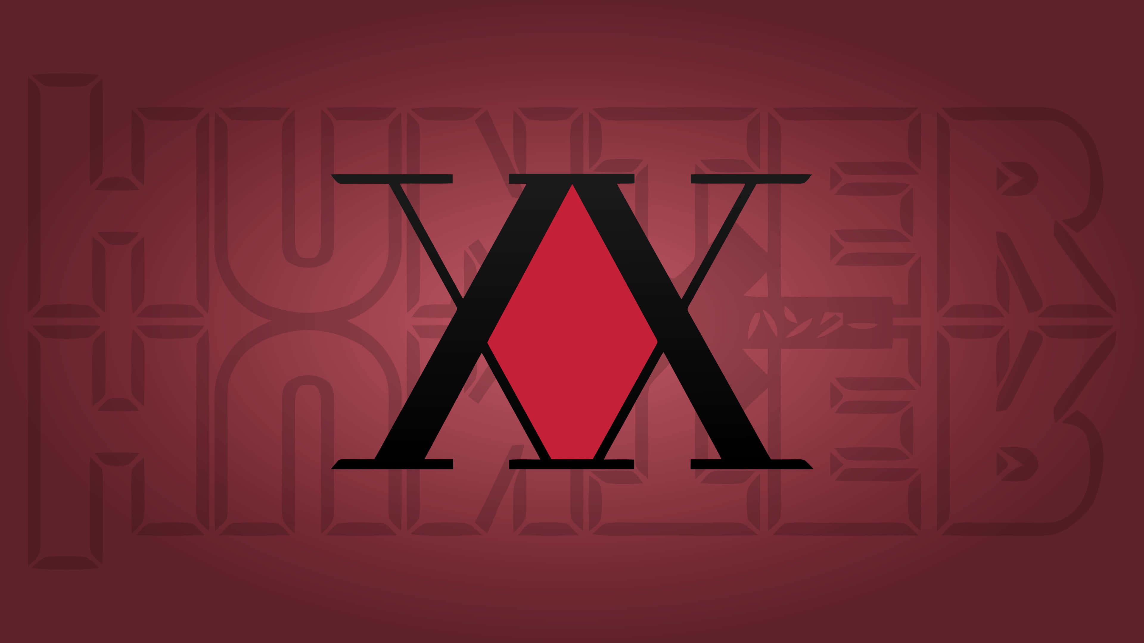 Hunter X Hunter Red Logo Picture — 3840x2160 wallpaper
