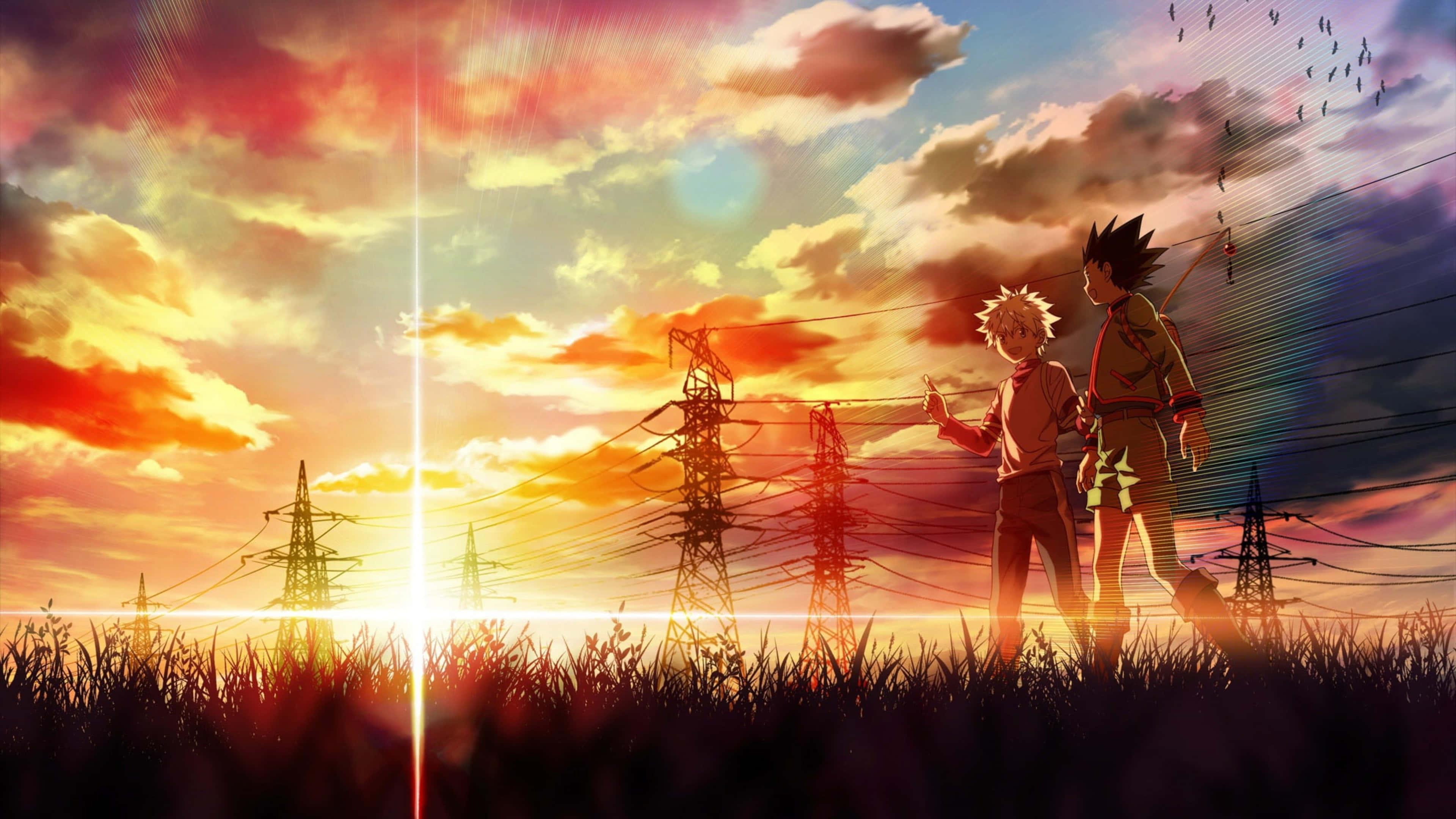 Hunter X Hunter Sunset Picture — 3840x2160 wallpaper