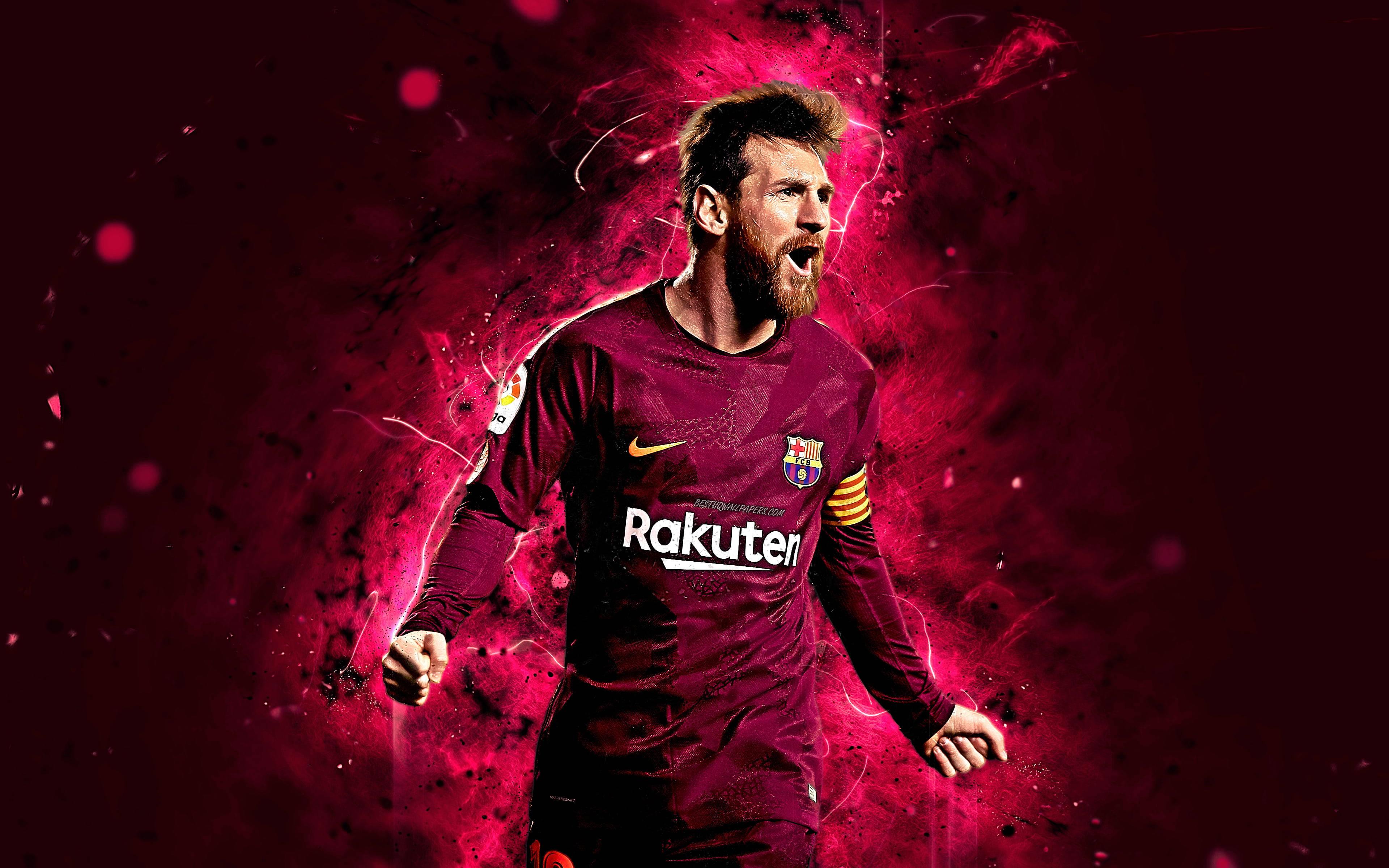 Hype Messi 4k Ultra HD — 3840x2400 wallpaper