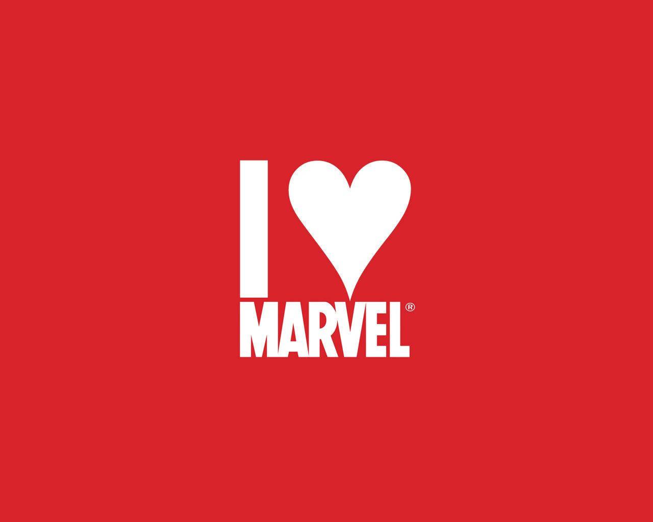 I Love Marvel — 1280x1024 wallpaper