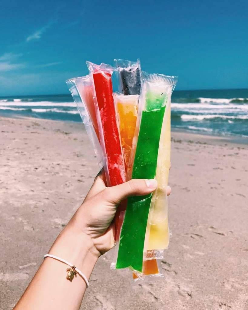 Ice Pops In Summer iPhone — 819x1024 wallpaper