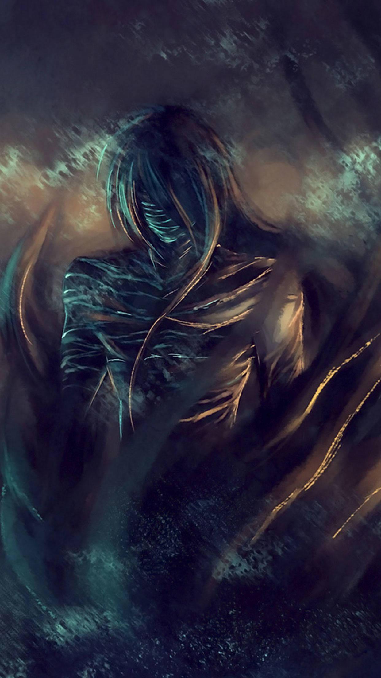 Ichigo and Rukia Unleash Getsuga Tenshou — 1242x2208 wallpaper