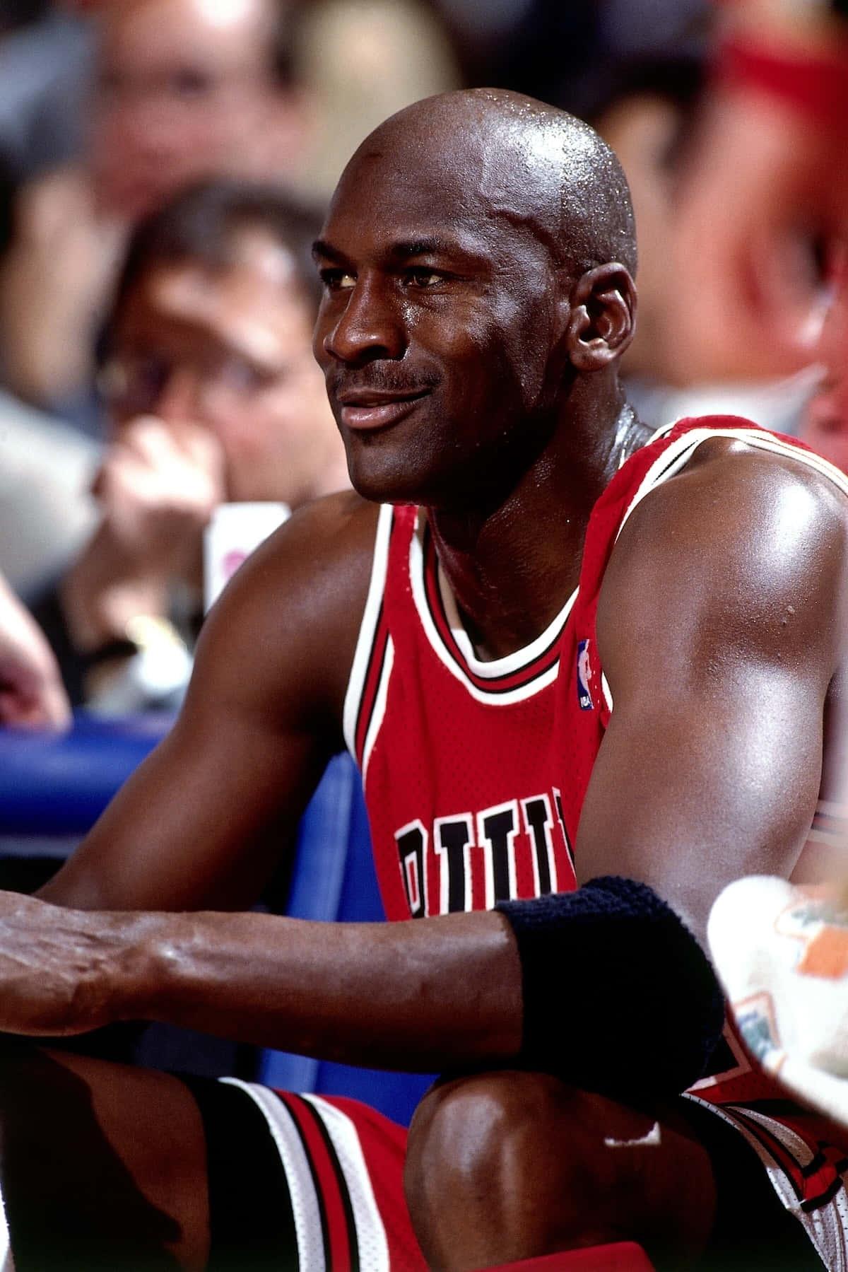 Iconic Basketball Star Michael Jordan — 1200x1799 wallpaper