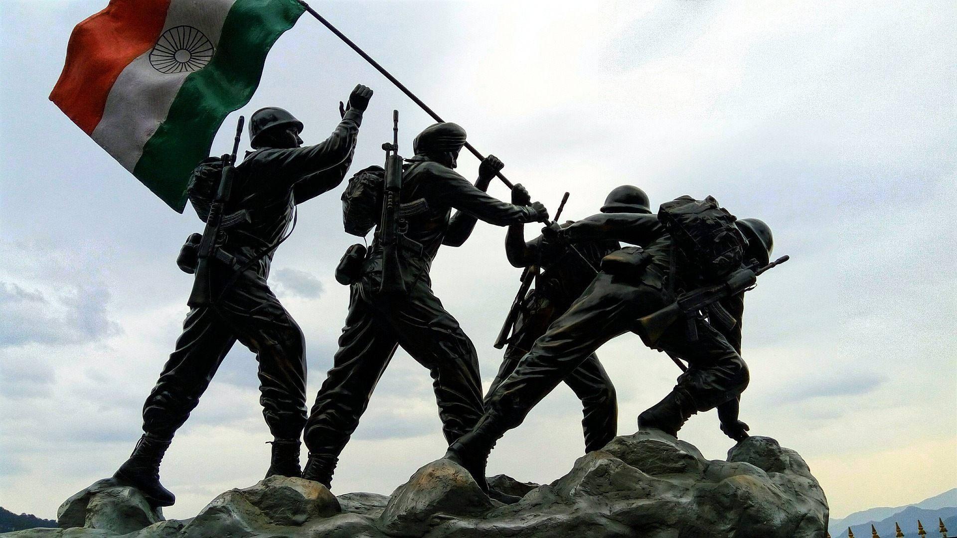 Iconic Indian Army Statue — 1920x1080 wallpaper