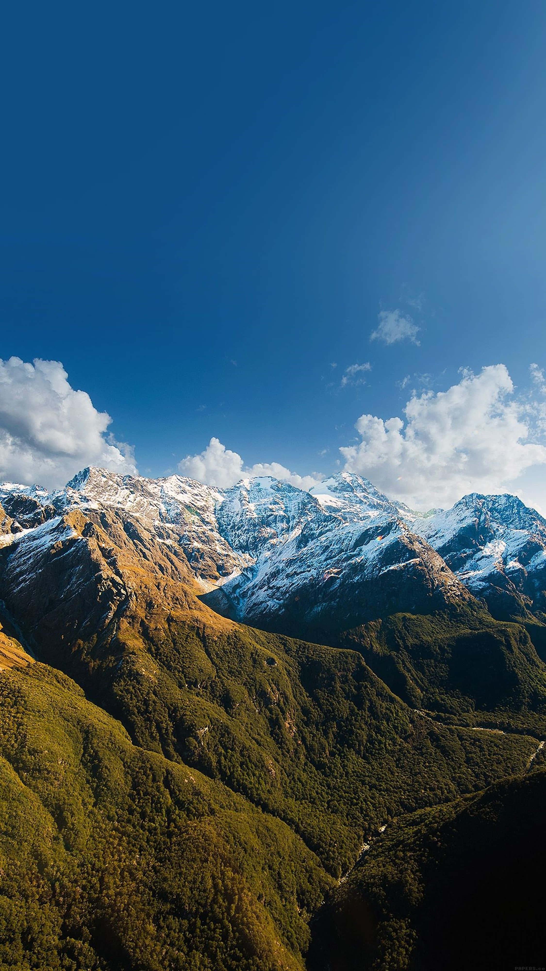 Icy Mountain Nature 4k iPhone — 2250x4000 wallpaper
