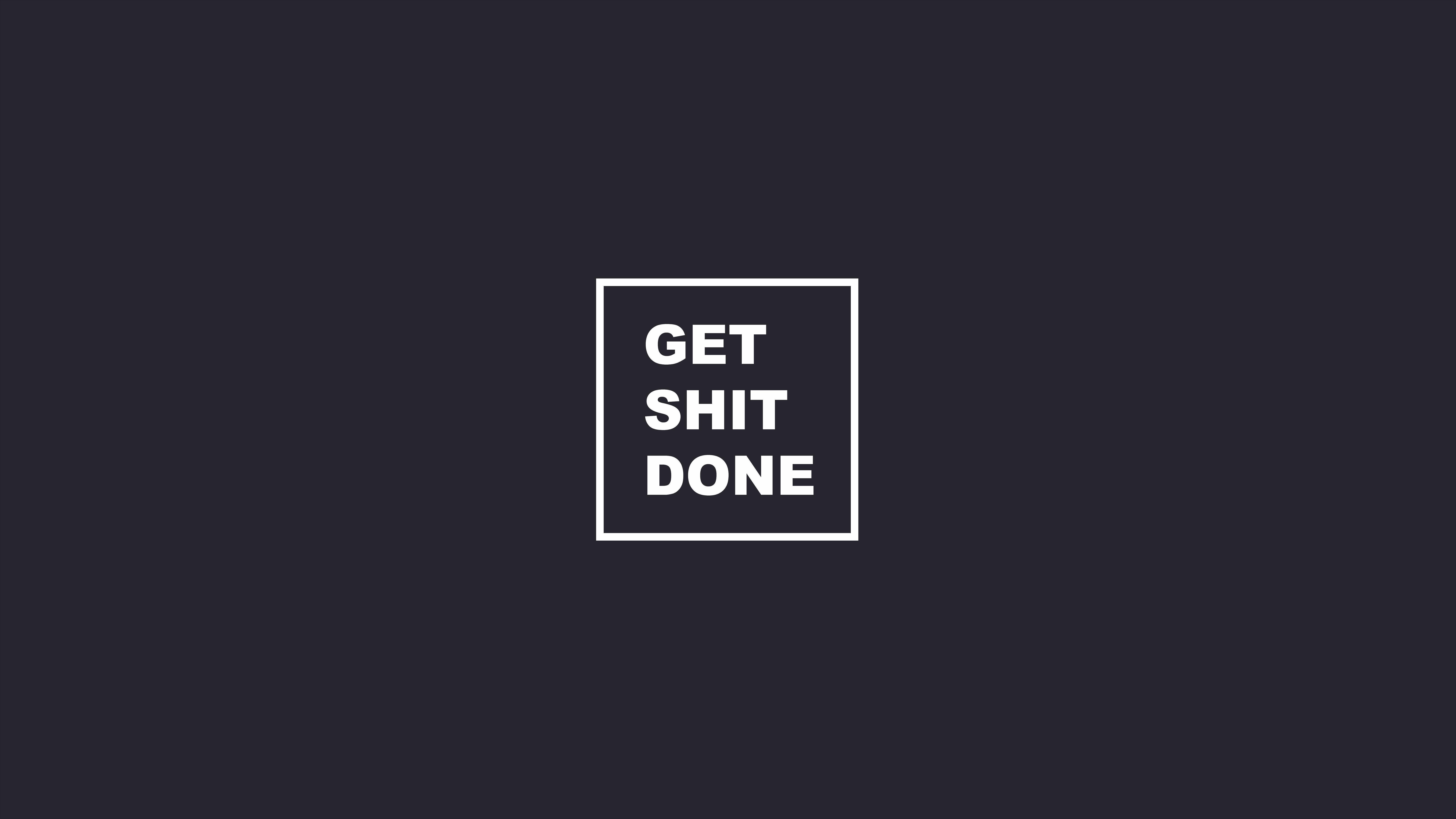 Ignite Your Daily Drive with 'Get It Done' Motivational Quote — 8004x4504 wallpaper
