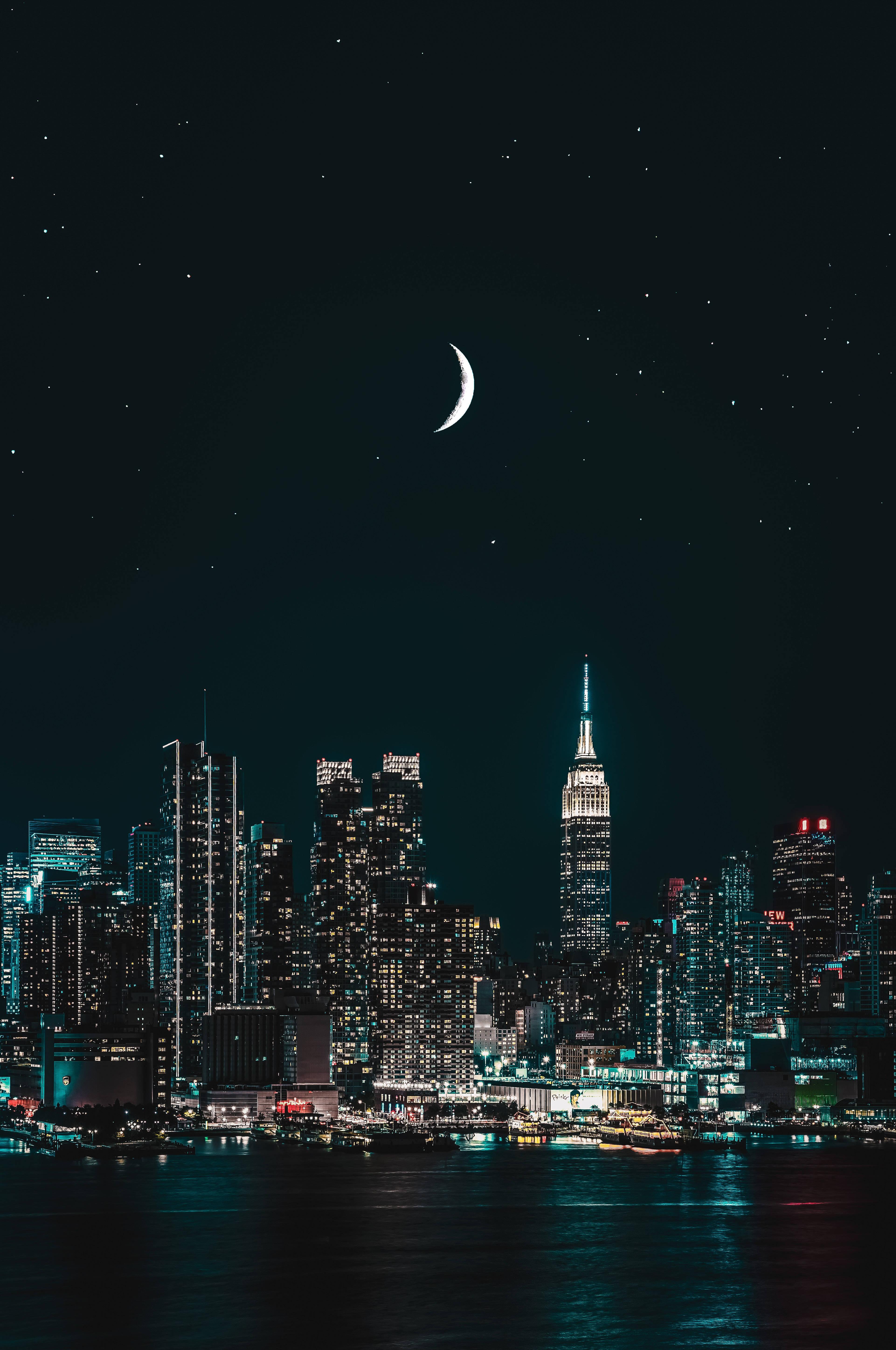 Illuminated Building Girly Lock Screen Iphone — 3843x5790 wallpaper