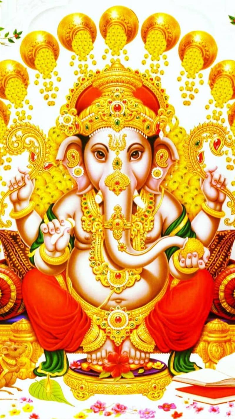 Illustration Of Ganesh Mobile — 800x1422 wallpaper
