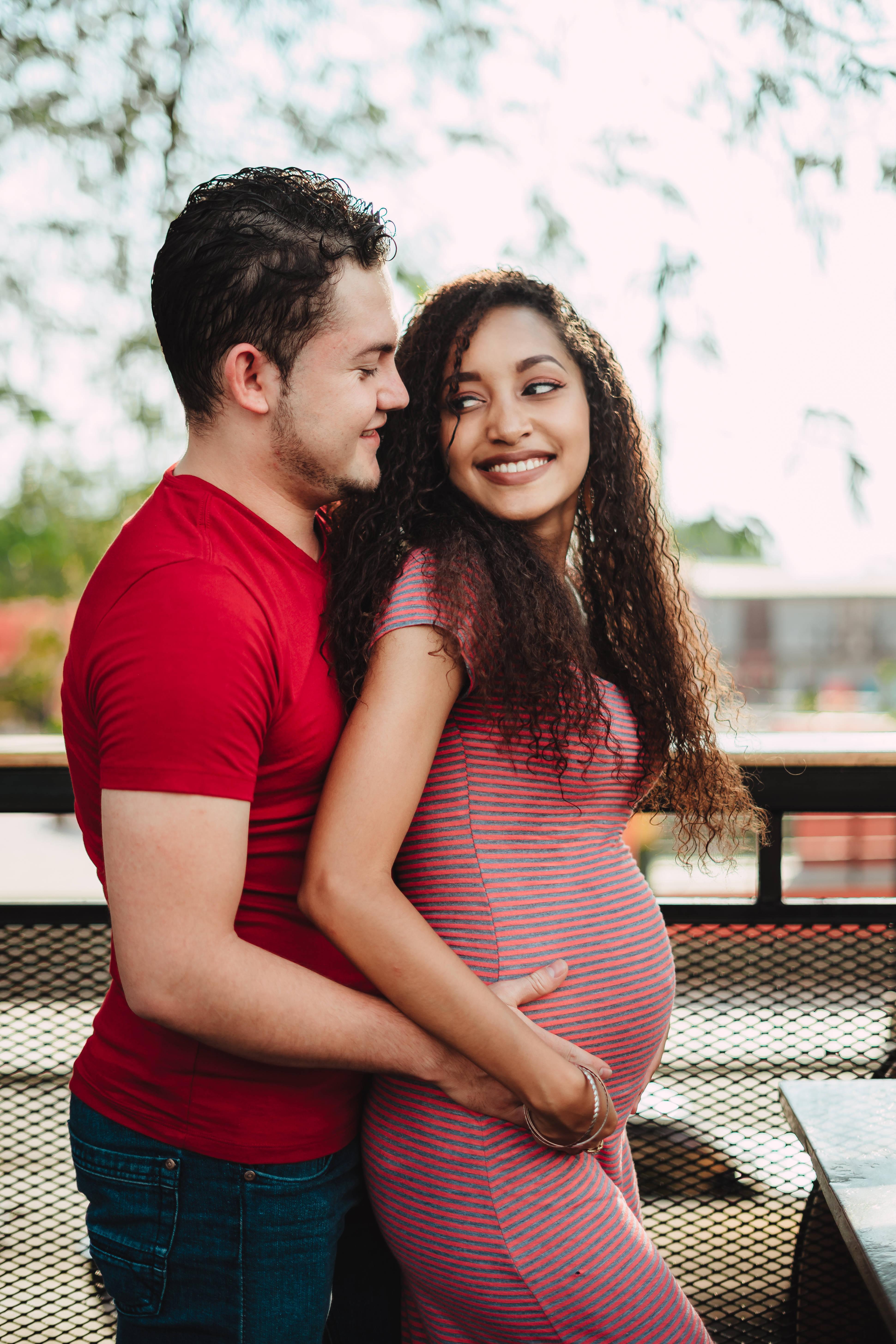 Image A Pregnant Woman Celebrates Mothers Day — 3881x5822 wallpaper