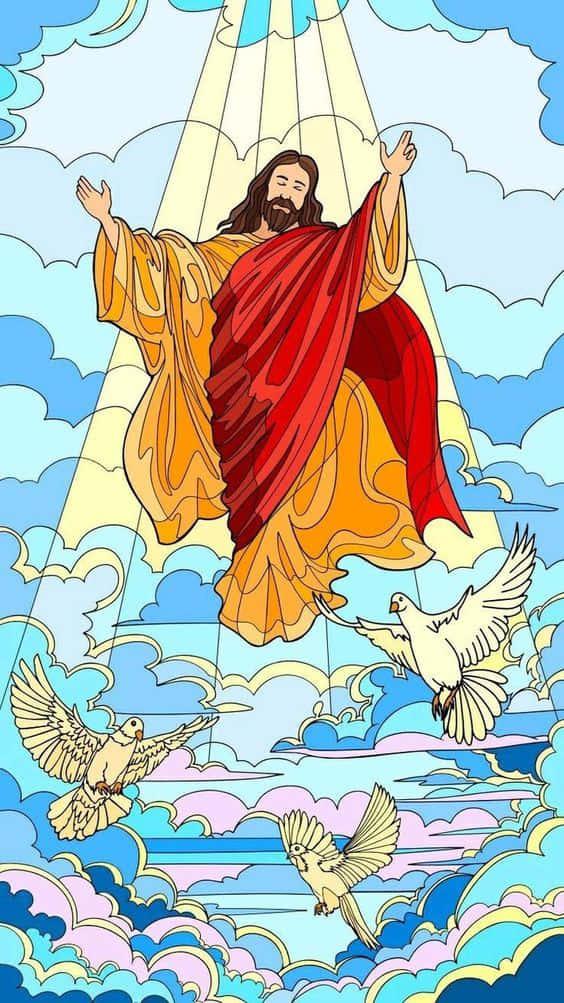 Image Aesthetic Jesus — 564x1003 wallpaper