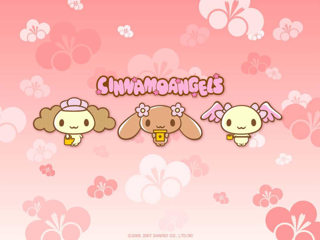 Image Cute Cinnamoroll on Laptop — 1024x768 wallpaper
