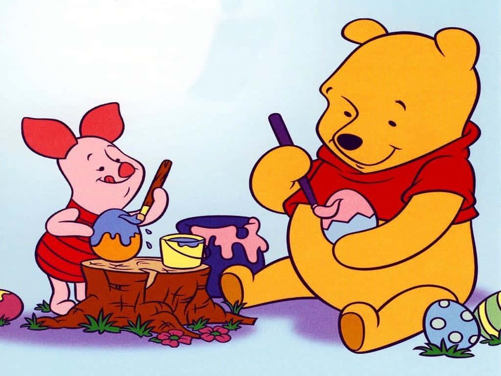 Image Enjoying a Quiet Moment with Winnie The Pooh — 1024x768 wallpaper