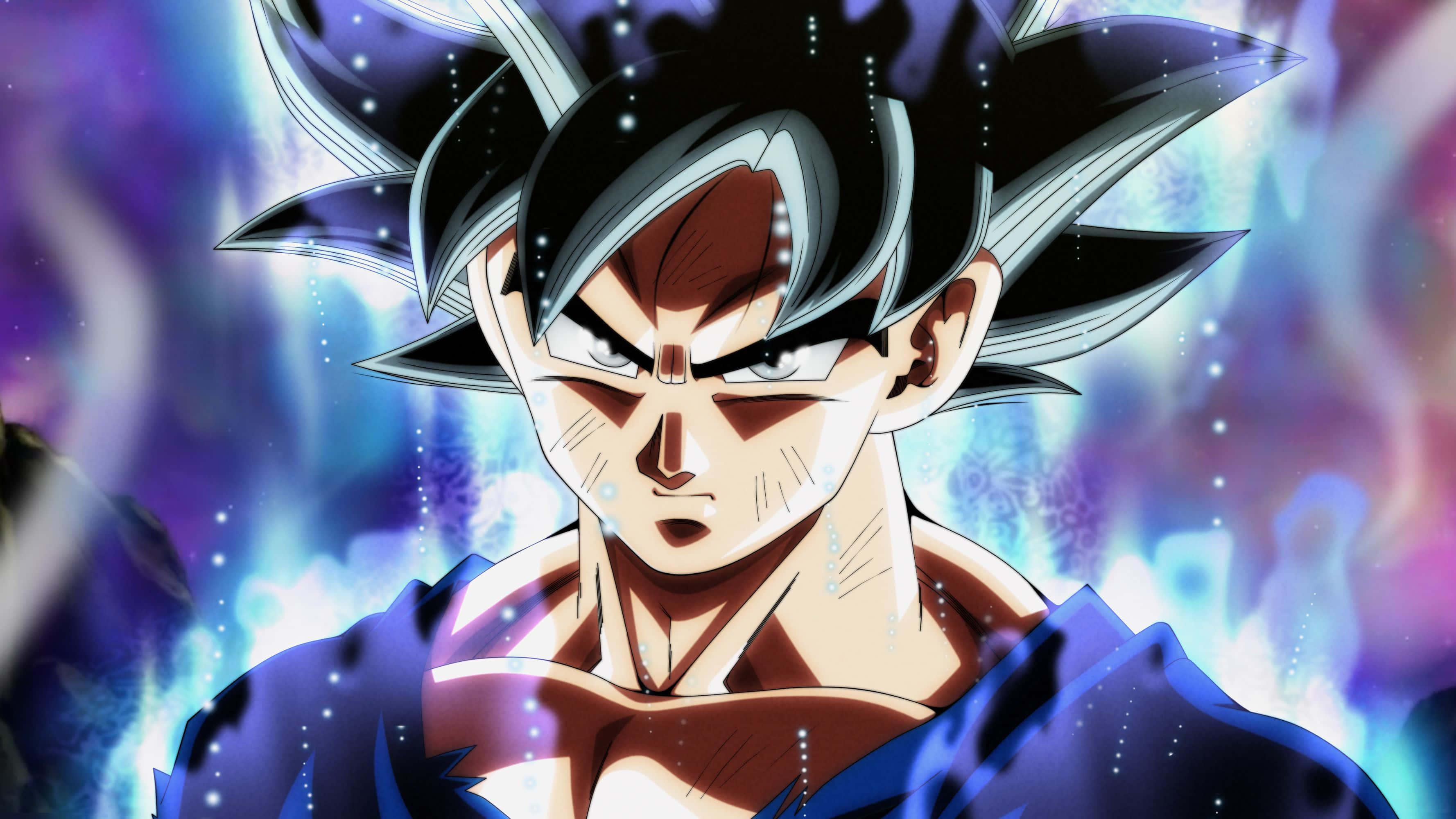 Image Goku Reaching Unimaginable Power Through Ultra Instinct — 3556x2000 wallpaper