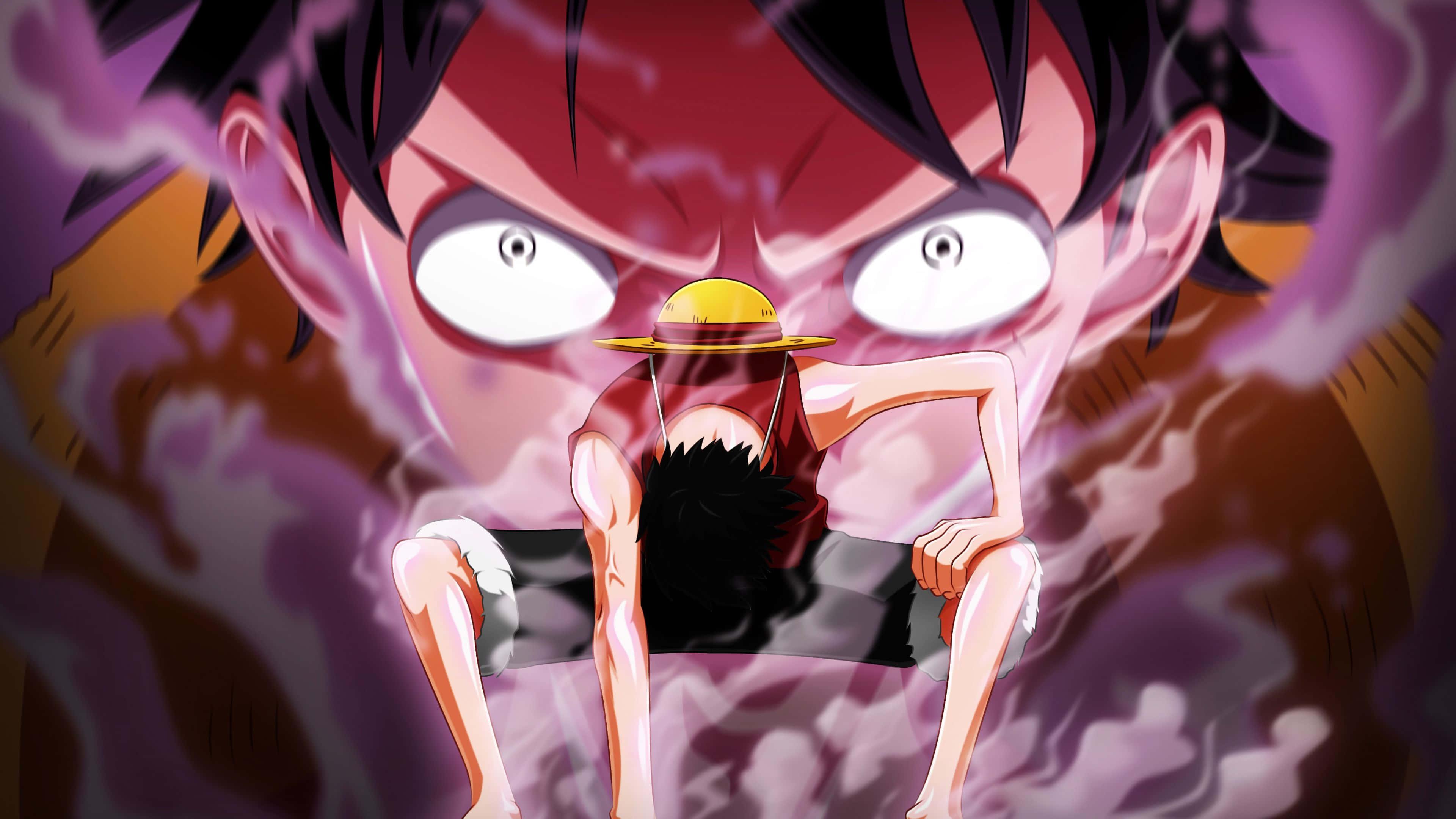 Image Luffy, the Captain of the Straw Hat Pirates — 3840x2160 wallpaper