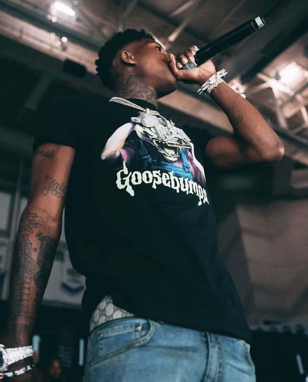 Image NBA Youngboy living it up in the spotlight — 1033x1280 wallpaper
