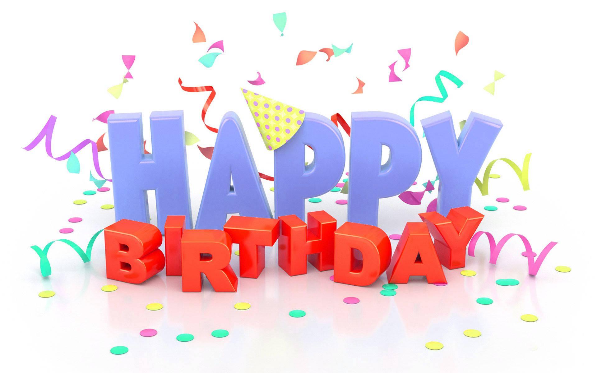Image Wishing Someone a Joyful & Memorable Birthday — 1920x1200 wallpaper