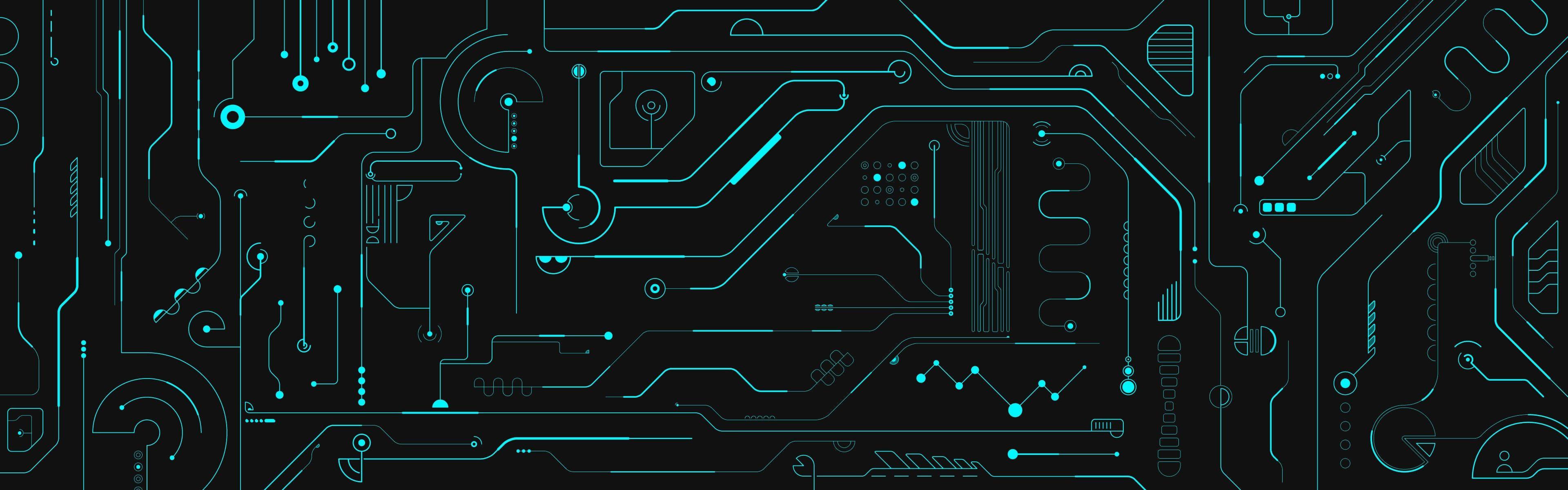 Increase Your Productivity with Dual Monitor Technology — 3840x1200 wallpaper