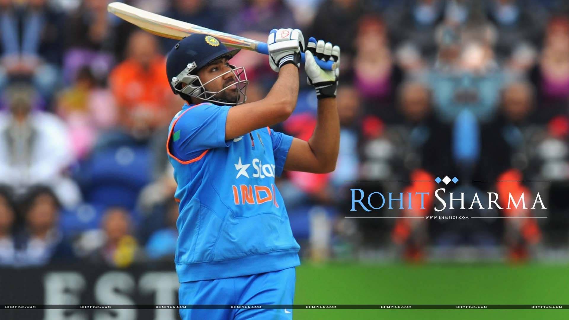Indian Cricketer Rohit Sharma — 1920x1080 wallpaper