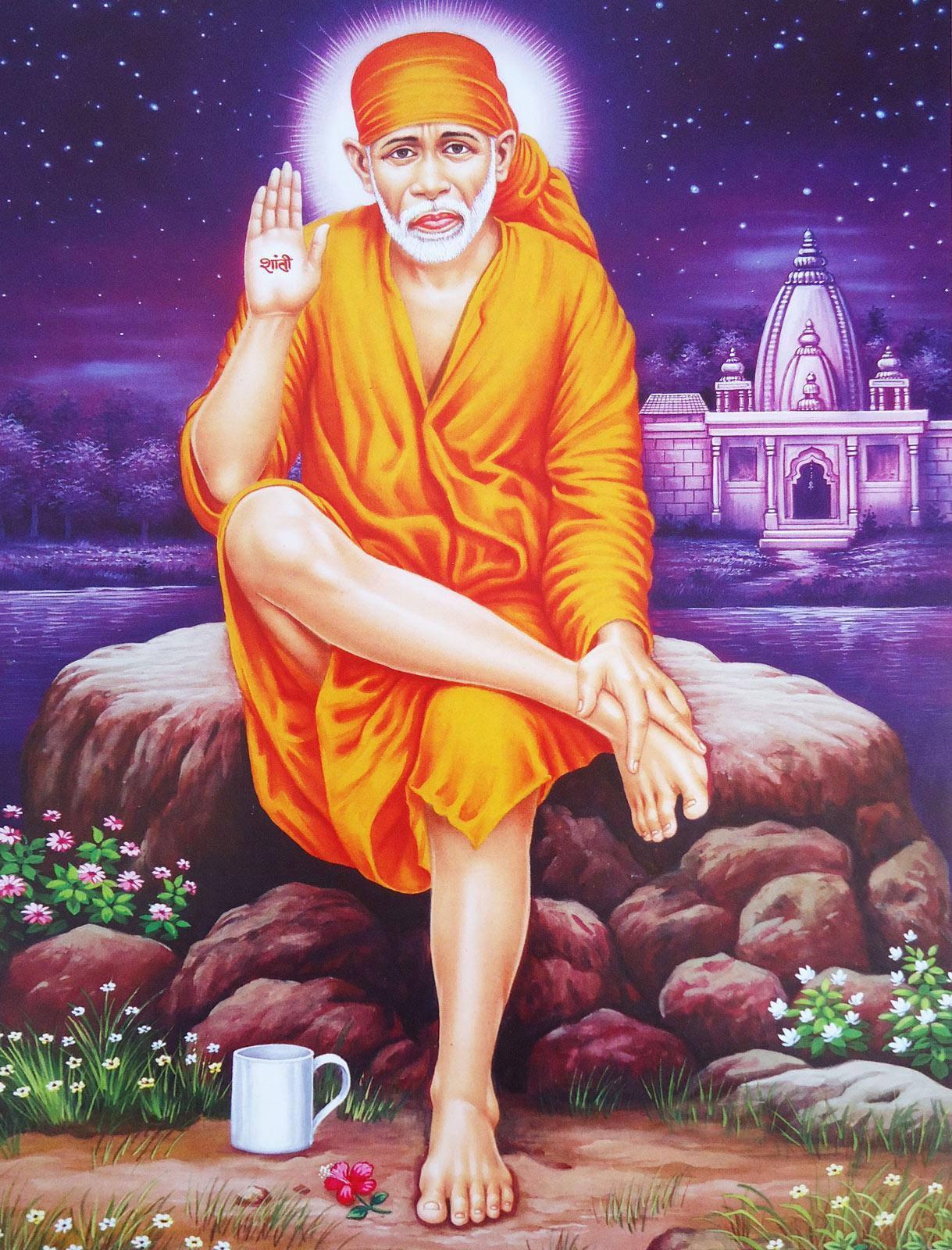 Indian Spiritual Master Sai Baba Phone — 1219x1600 wallpaper