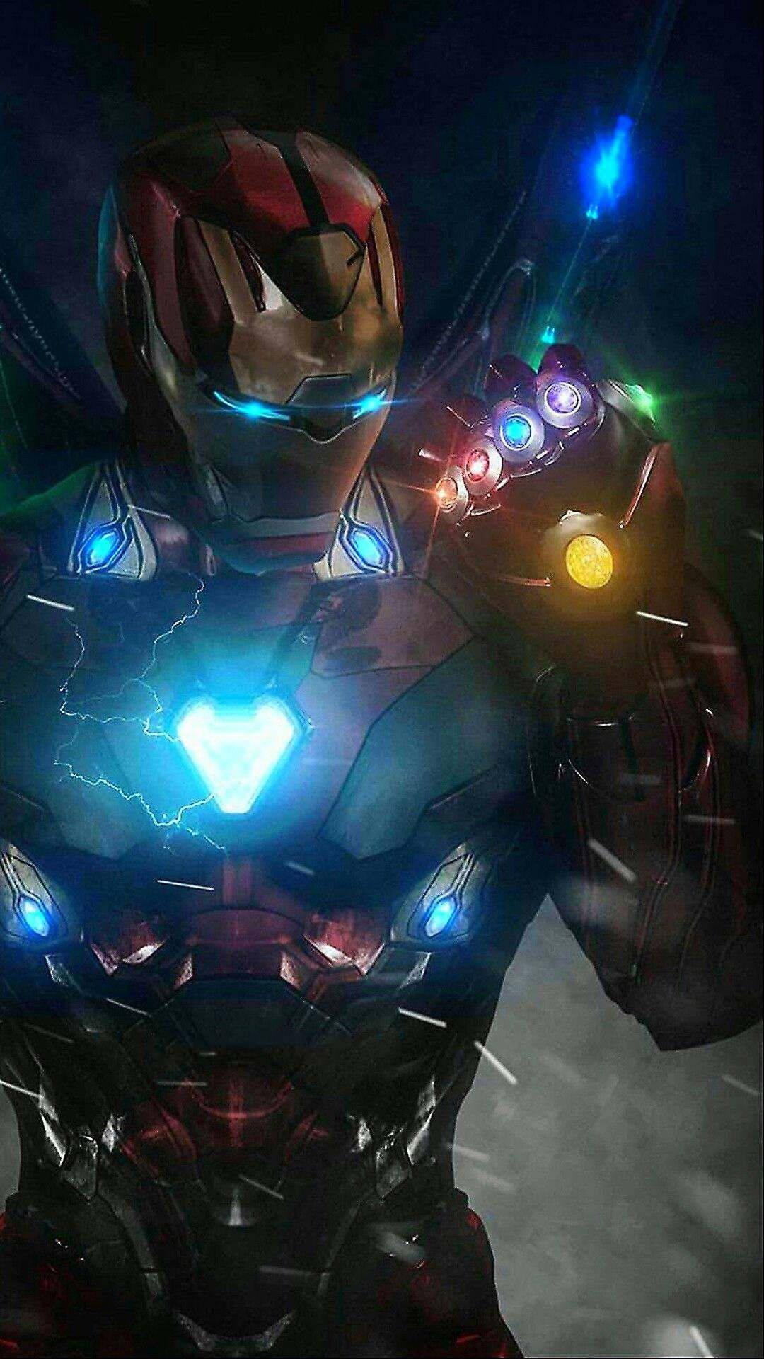 Infinity Stone Iron Man Full HD Phone — 1080x1920 wallpaper