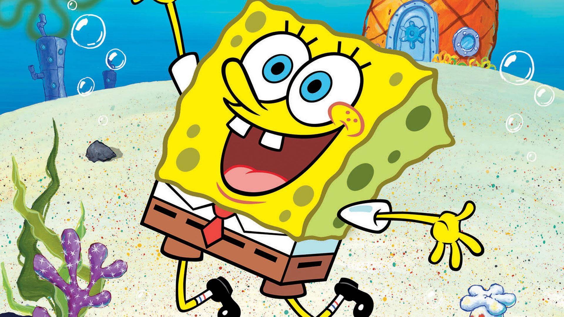 Inside Spongebob's Pineapple Under the Sea — 1920x1080 wallpaper