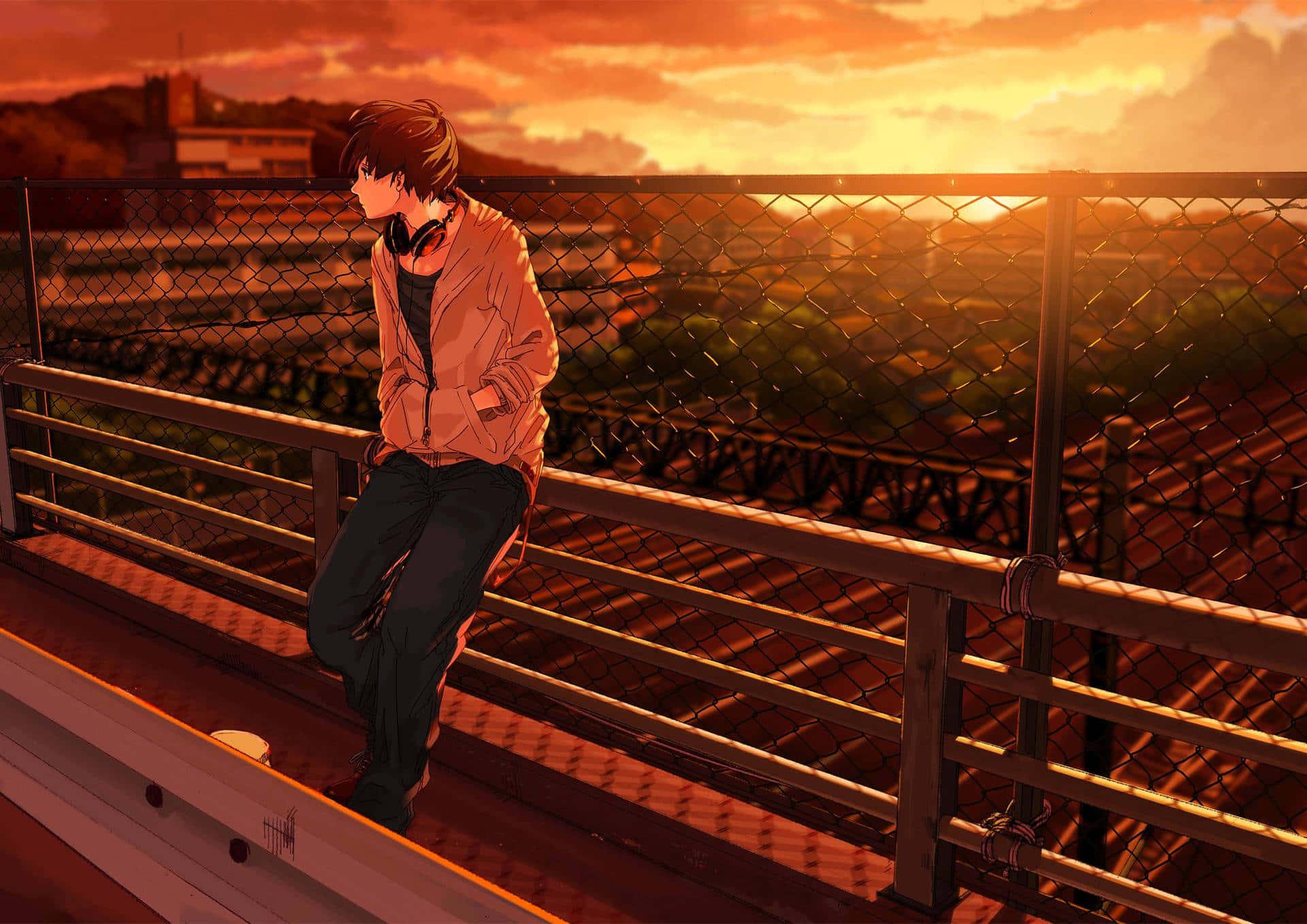 Intense Anime Boy — 1920x1358 wallpaper