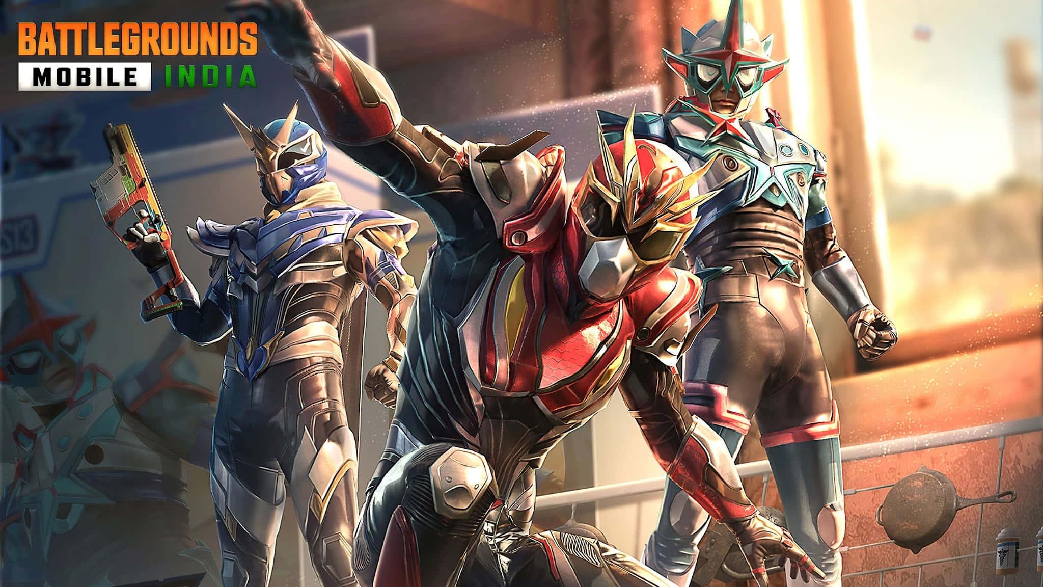 Intense Battlegrounds Action in BGMI — 2048x1152 wallpaper