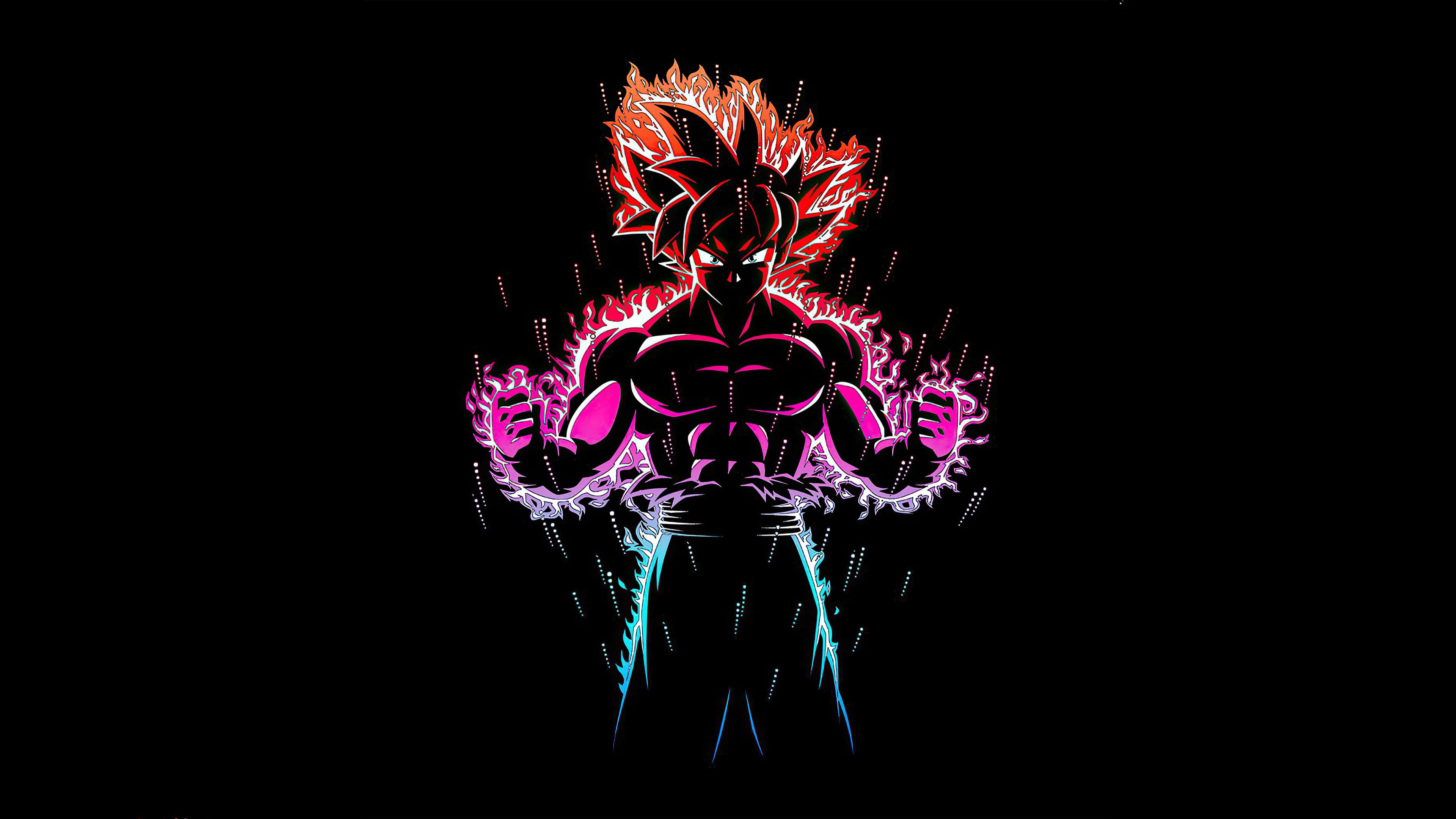 Intense Fusion of Goku Black - 4K Wallpaper — 3840x2160 wallpaper